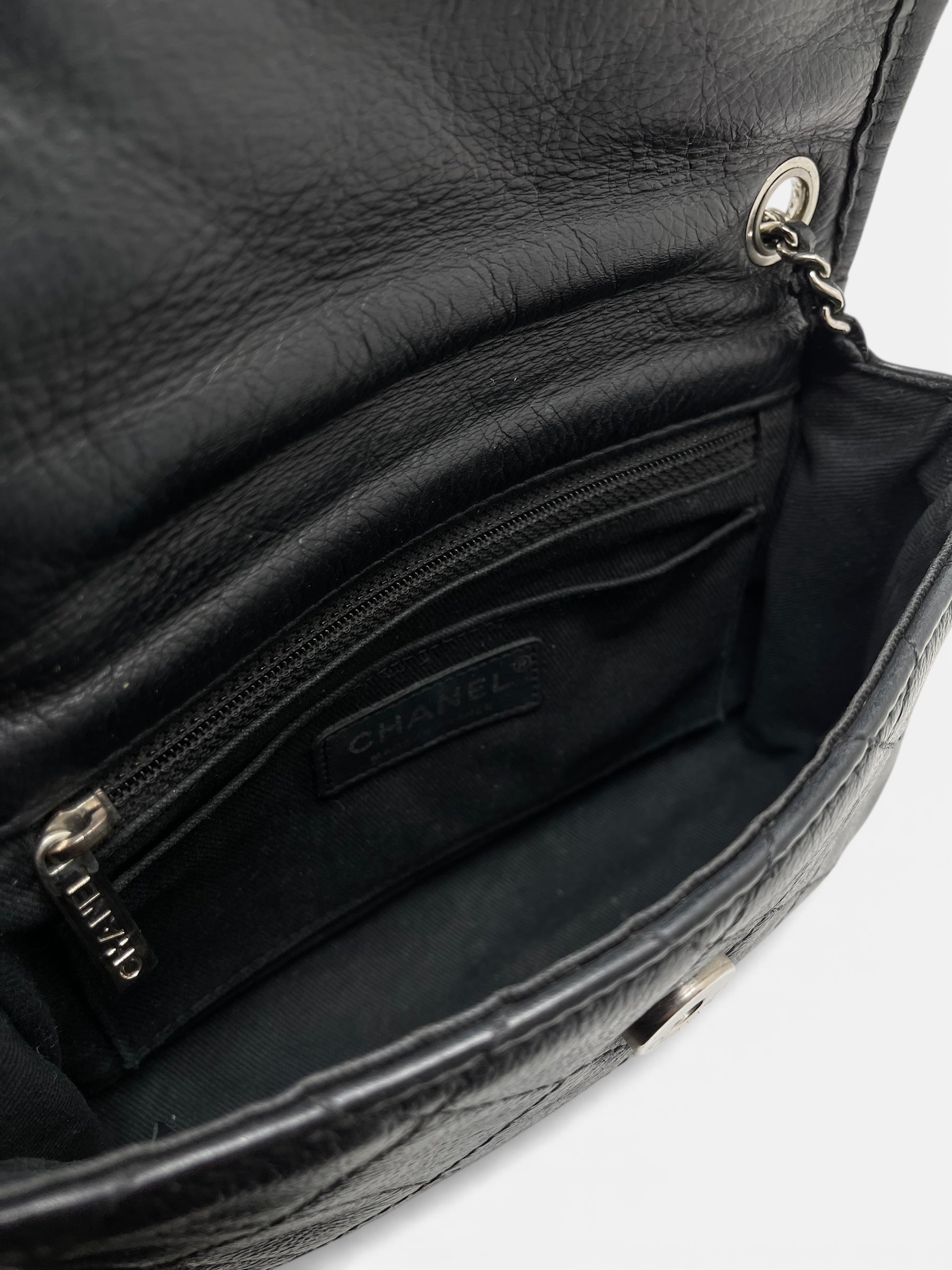 Chanel - Sac à main en cuir grainé