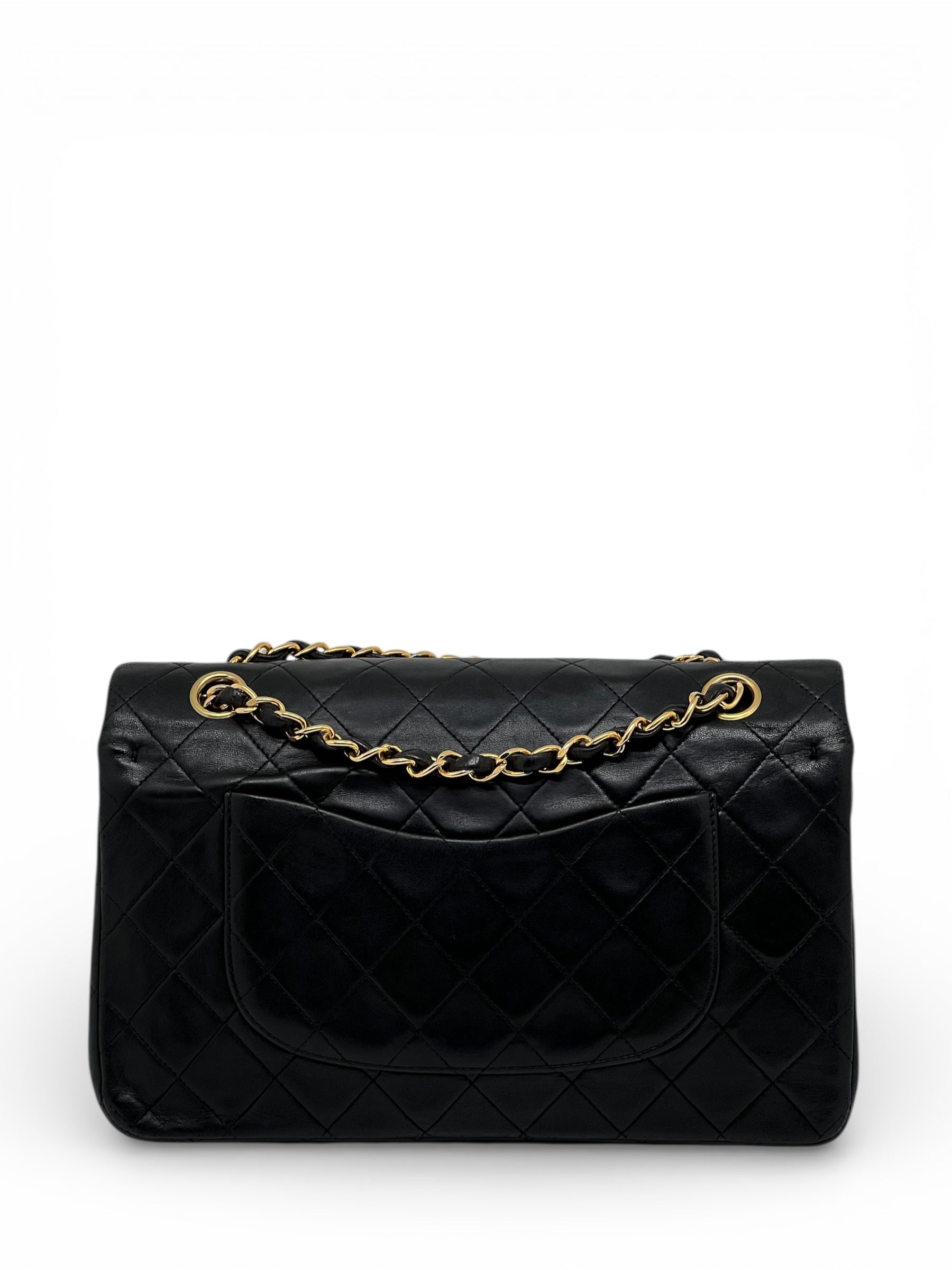 Chanel - Sac Timeless Classique 25 en cuir d’agneau noir
