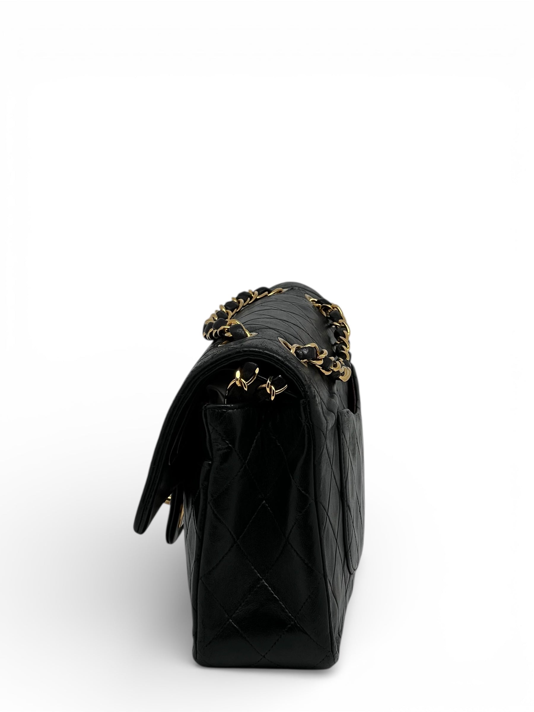 Chanel - Sac Timeless Classique 25 en cuir d’agneau noir