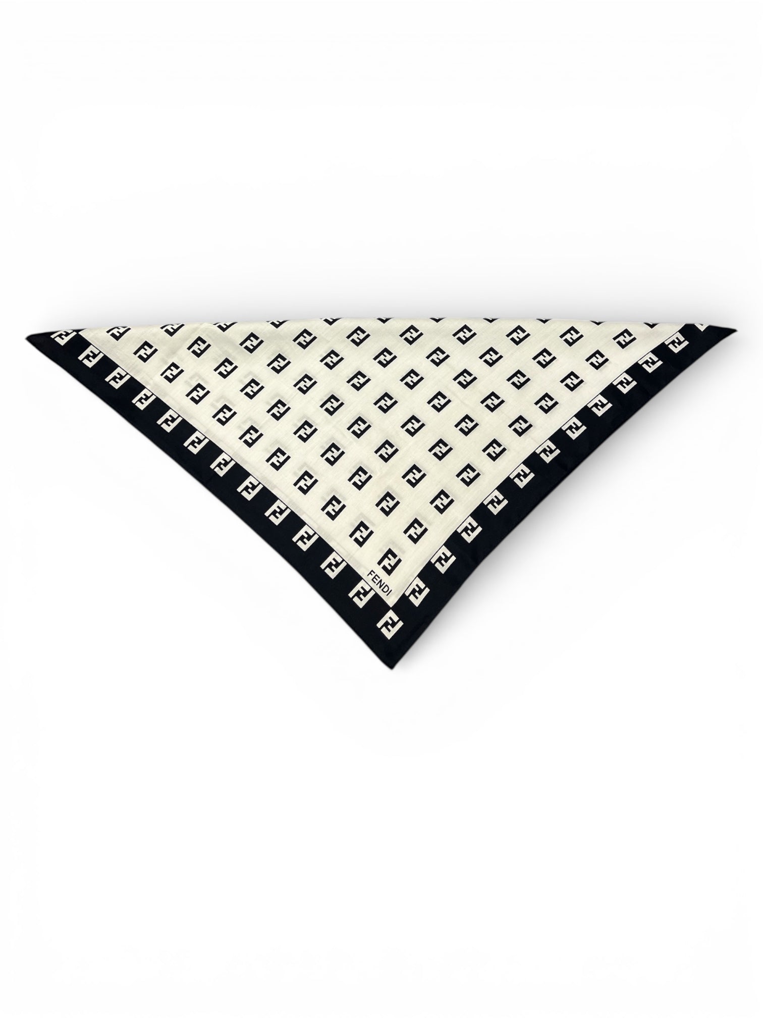 Fendi - Gavroche monogram noir et blanc
