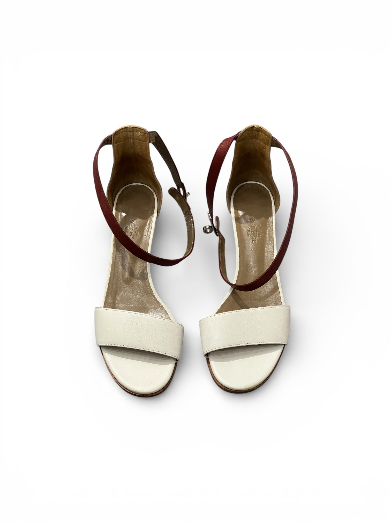 Hermès - Sandales en cuir T37