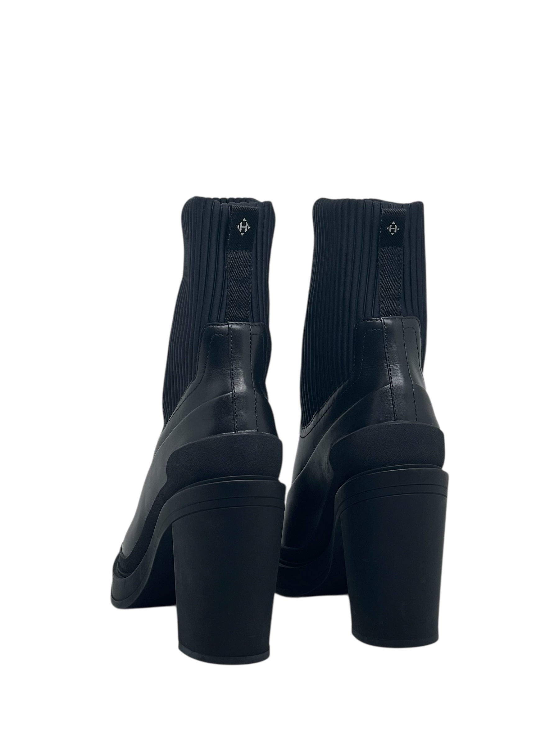 Hermès - Bottes en cuir T38