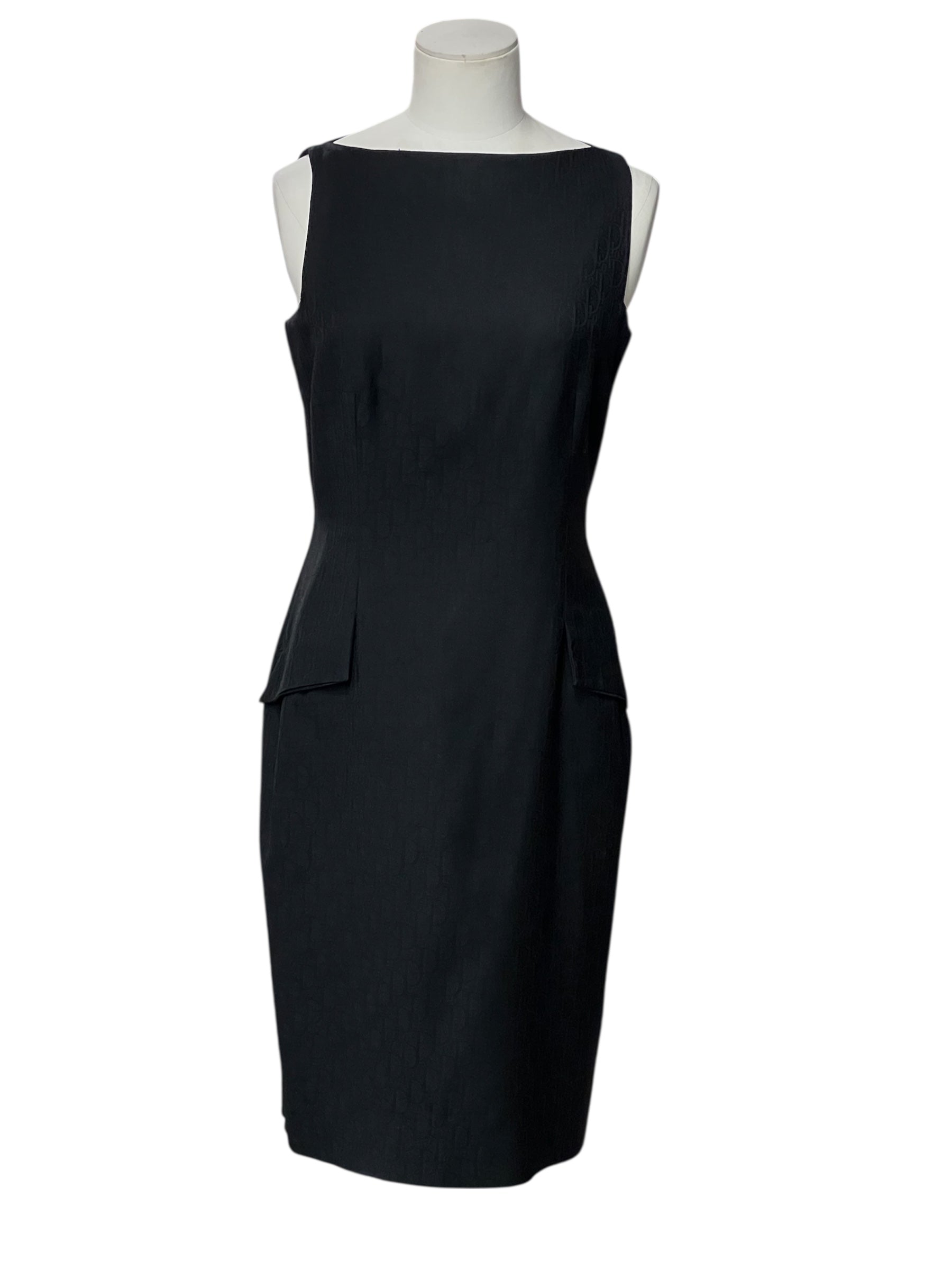 Christian Dior – Kleid mit Monogramm T38