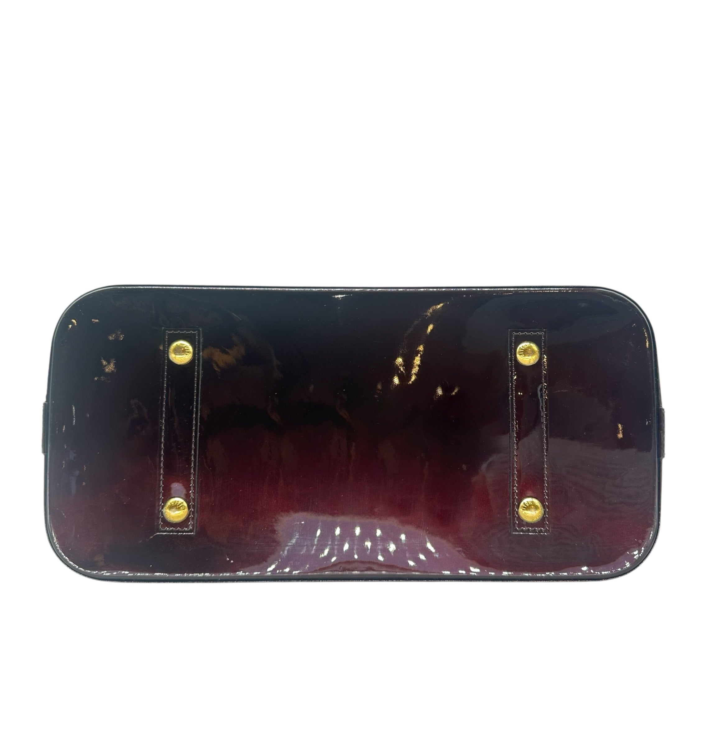 Louis Vuitton - Tasche Alma So Aubergine GM