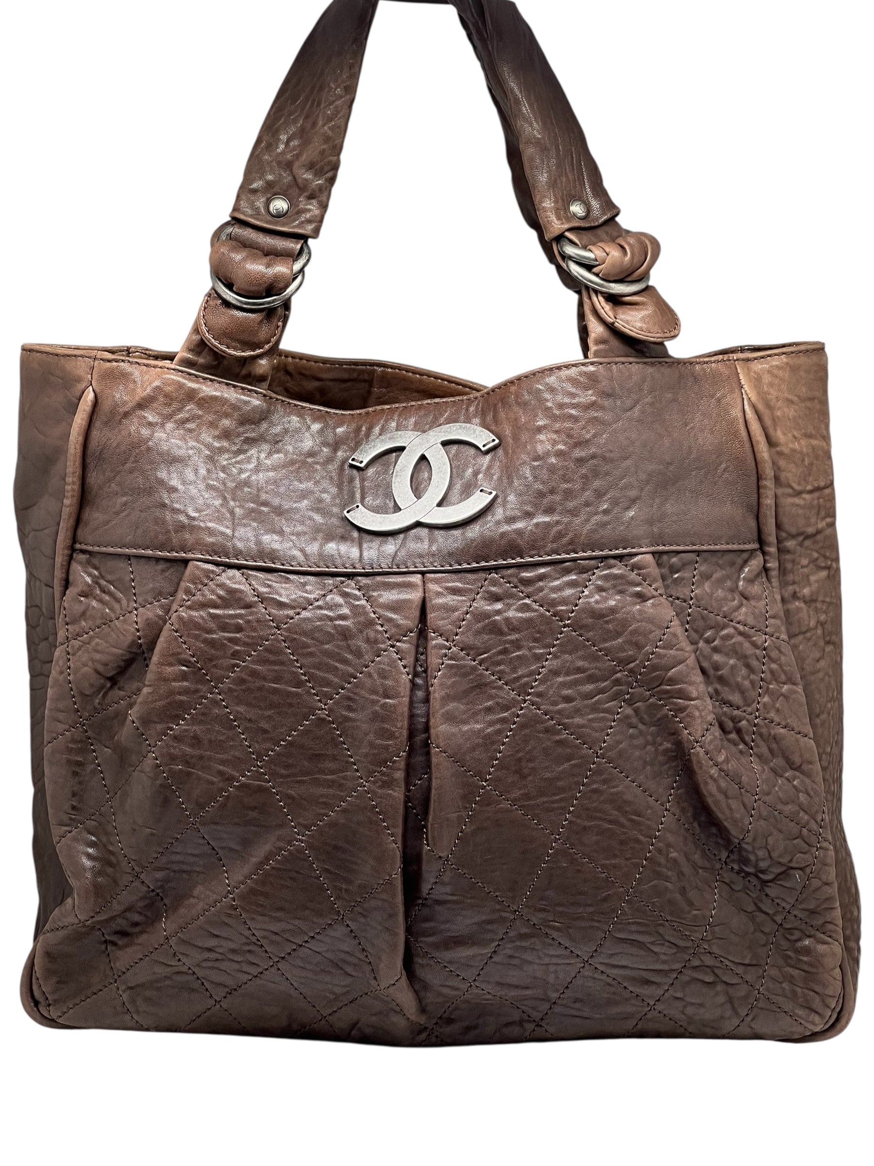 Chanel - Sac porté épaule marron