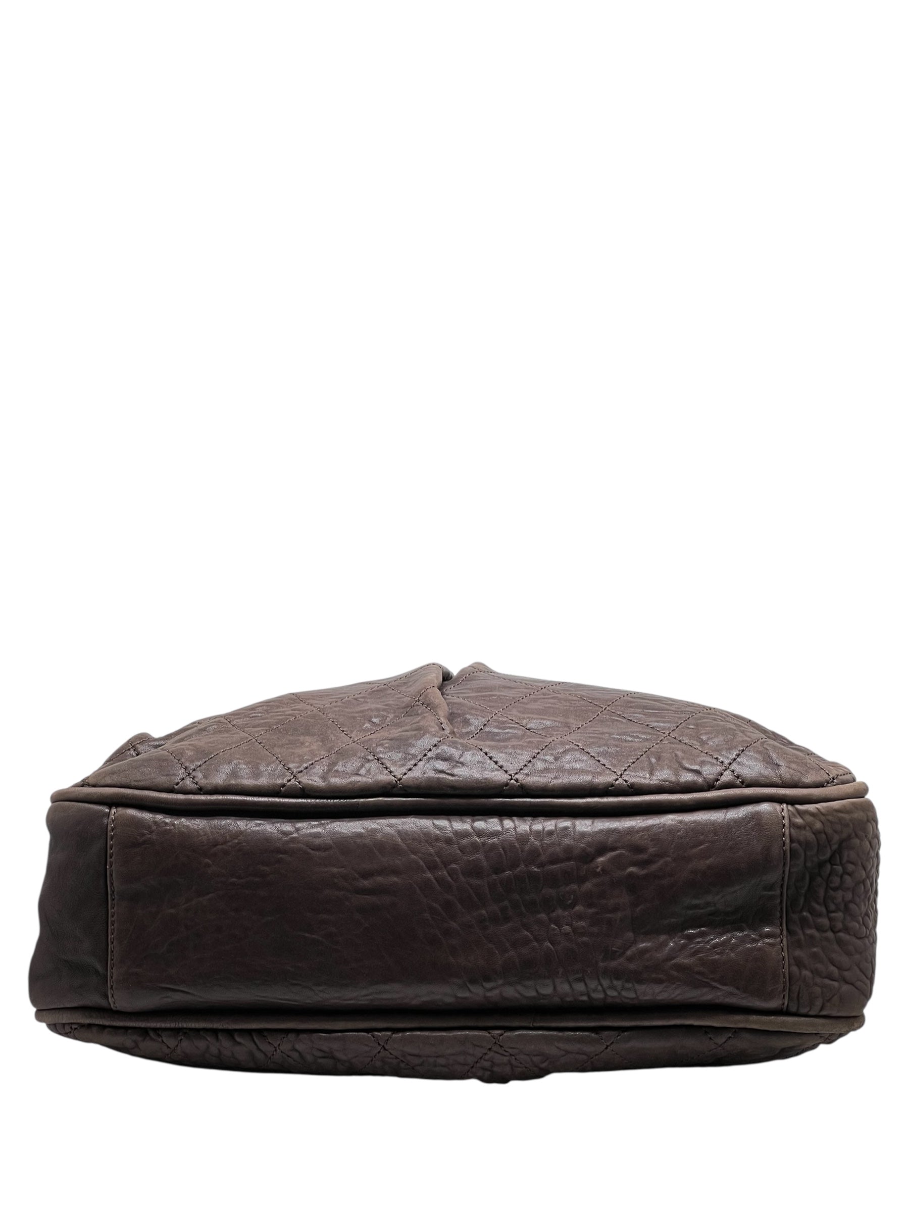 Chanel - Sac porté épaule marron