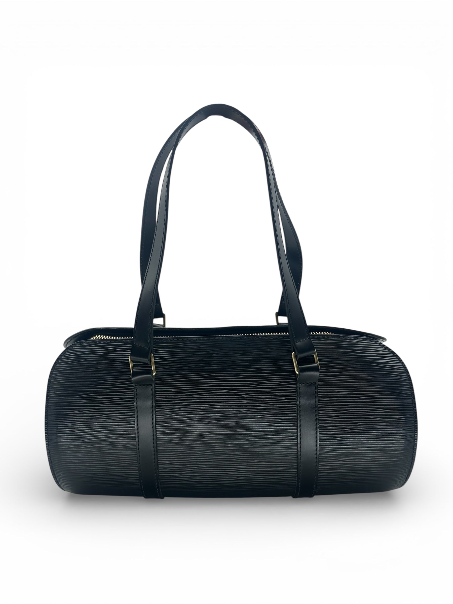 Louis Vuitton - Sac Soufflot en cuir épi noir