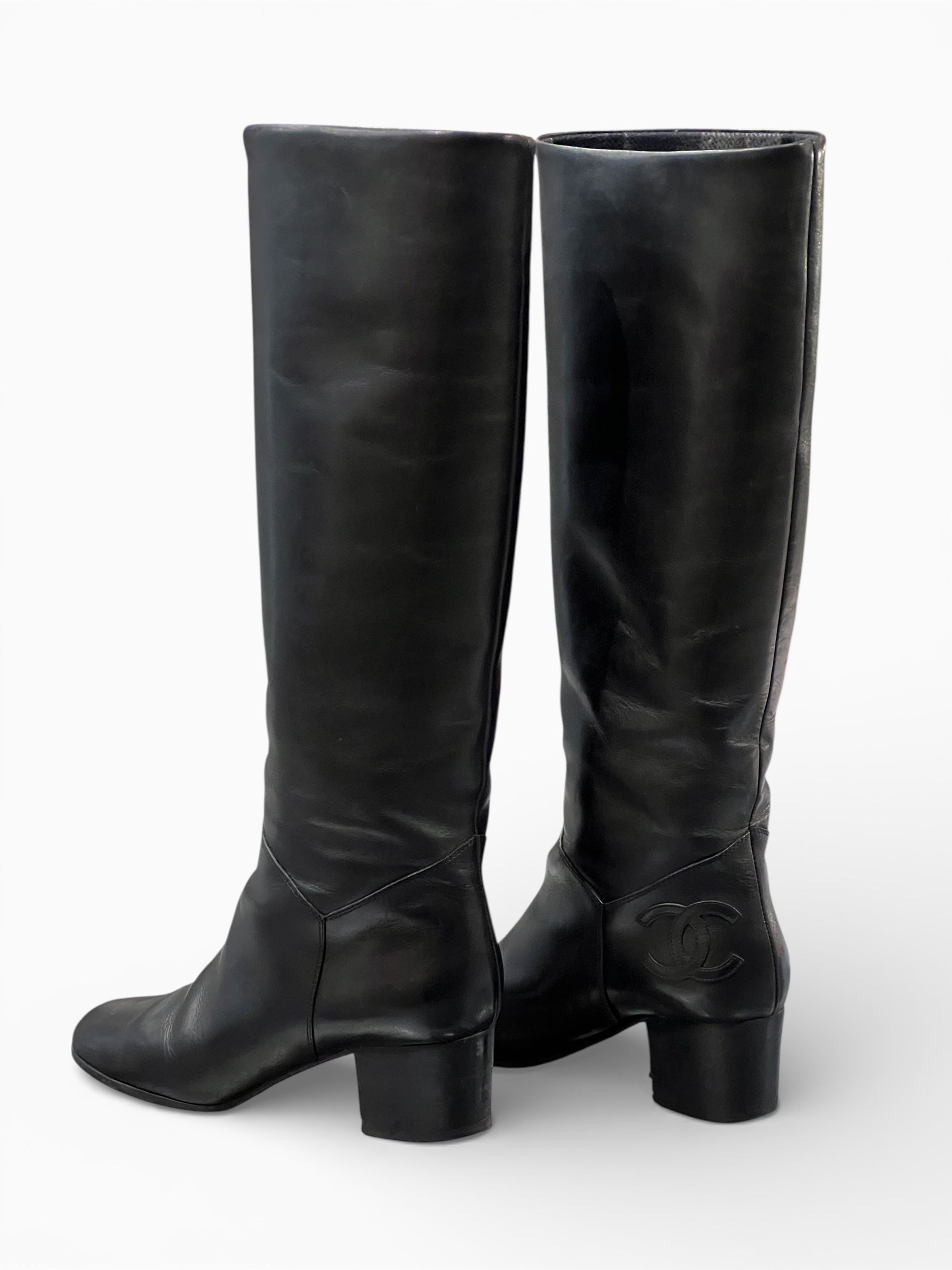 Chanel - Bottes noir T39