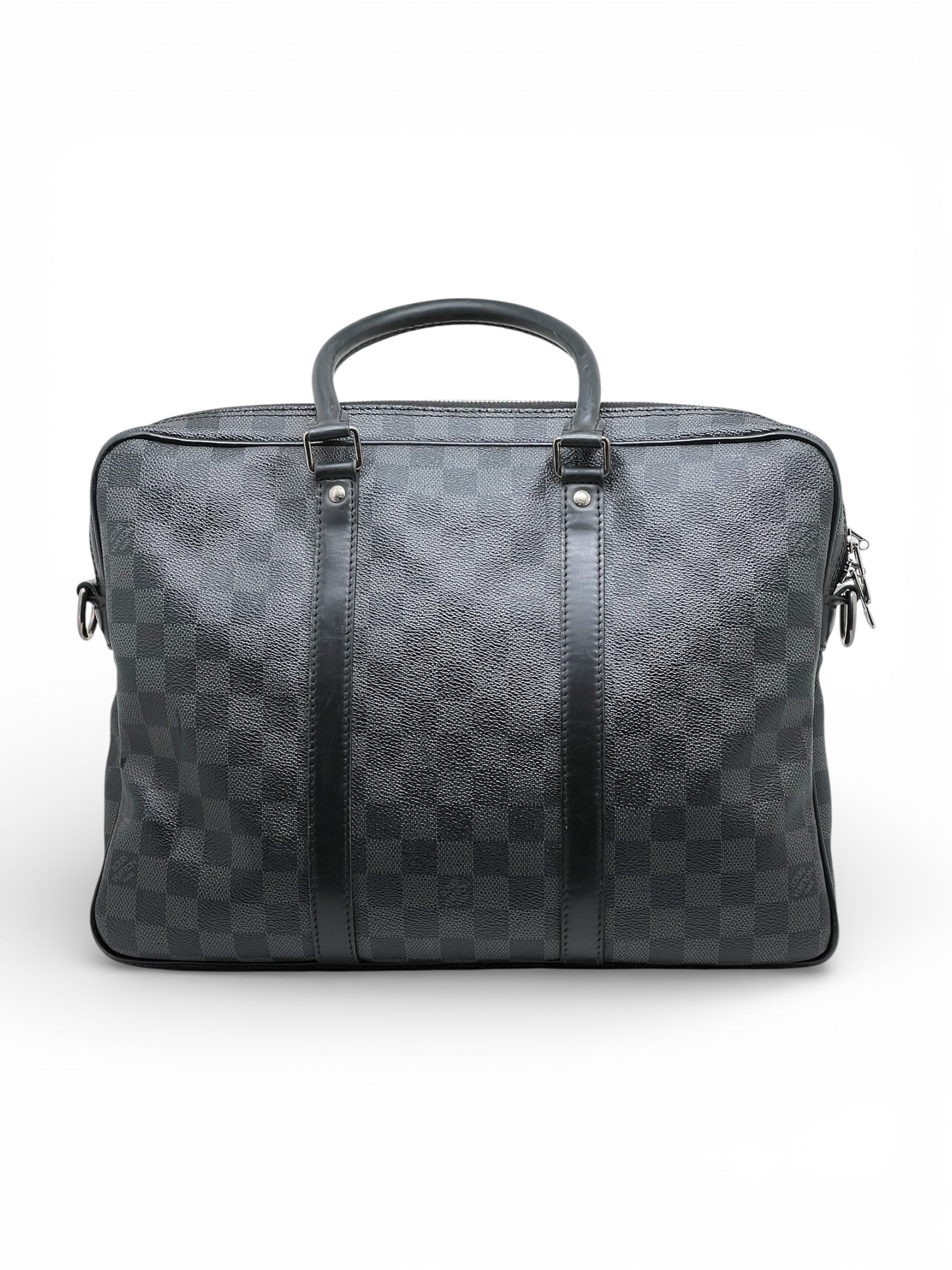 Louis Vuitton Sac Voyage Porte-Document En Toile Damier | Les Folies d’Eugénie