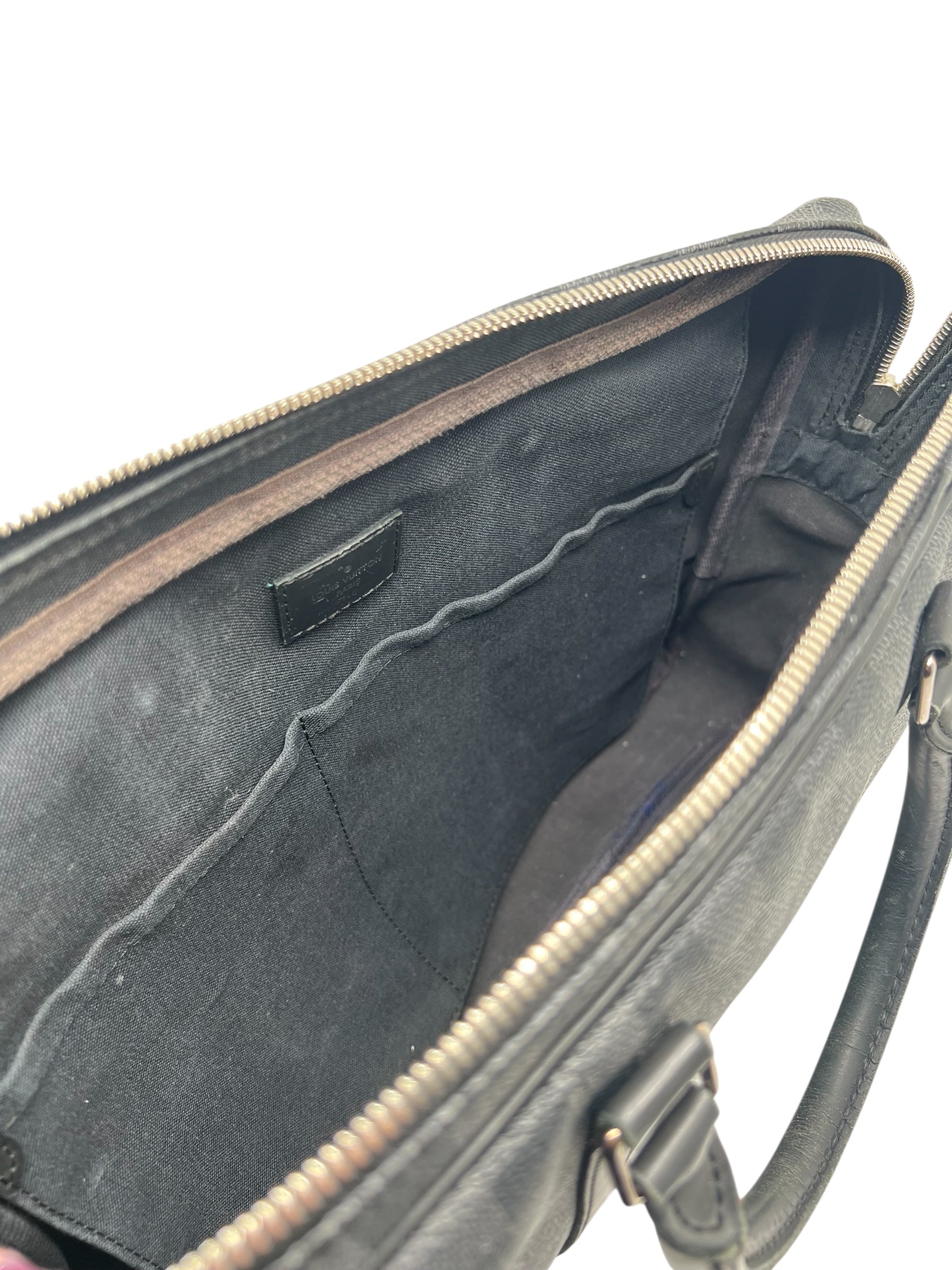 Louis Vuitton - Sac Voyage Porte-document en toile damier