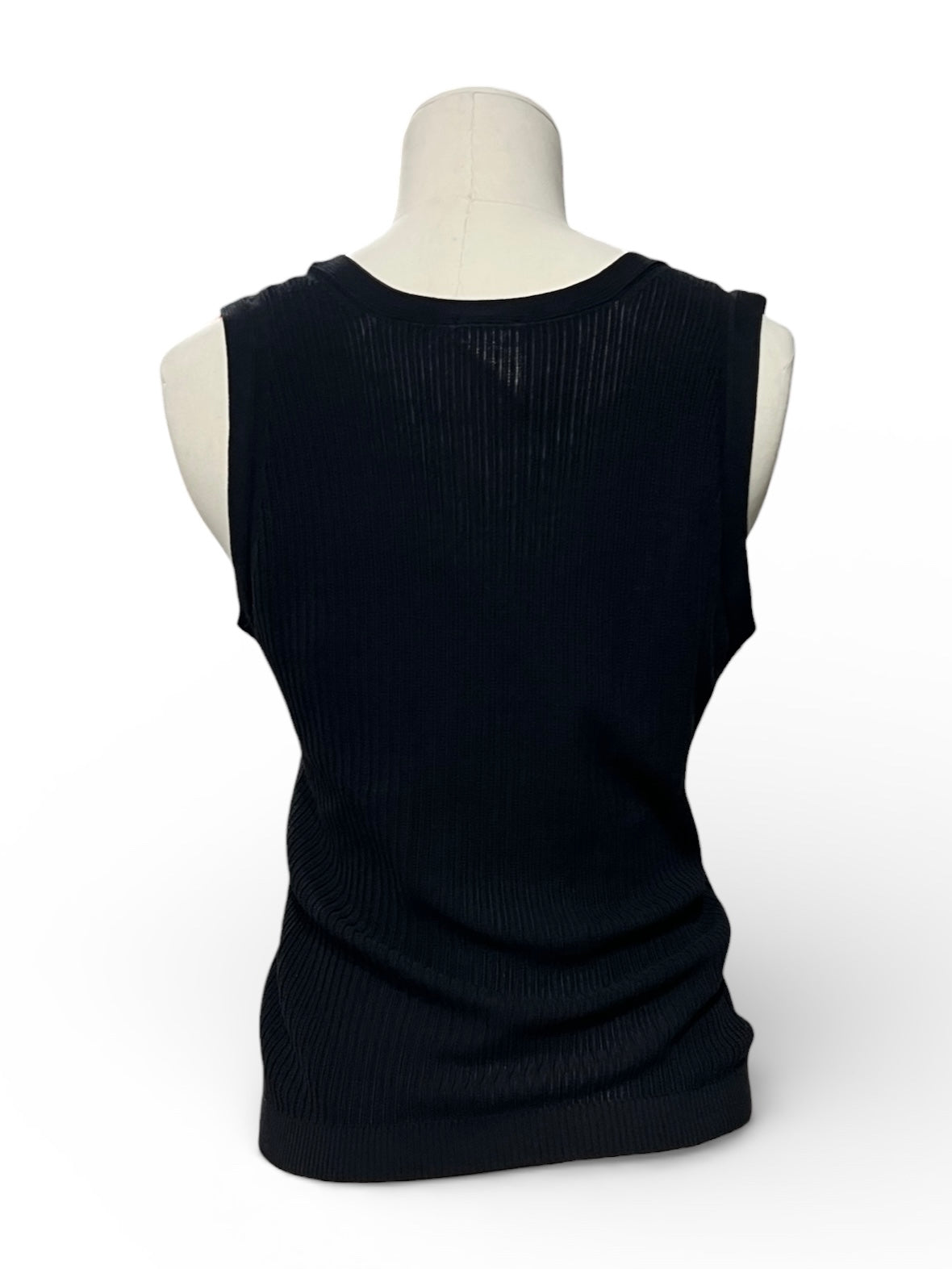 Chanel - Débardeur noir T38