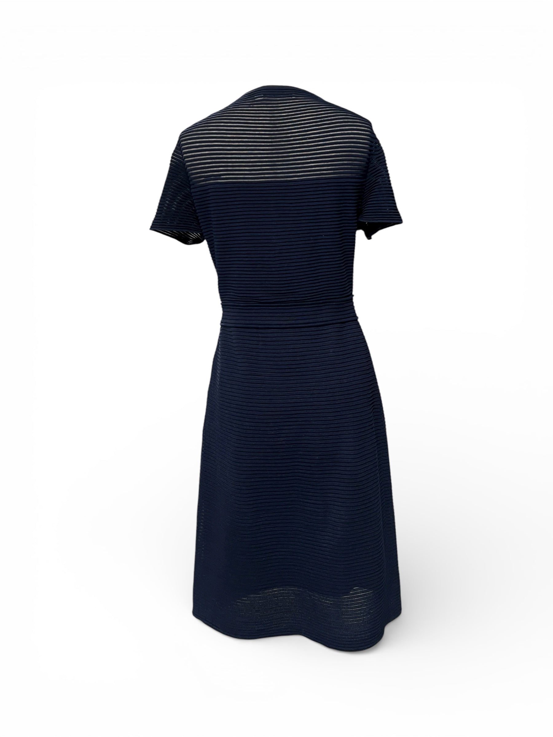 Dior - Robe En Coton Bleu Marine T42 | Les Folies d’Eugénie