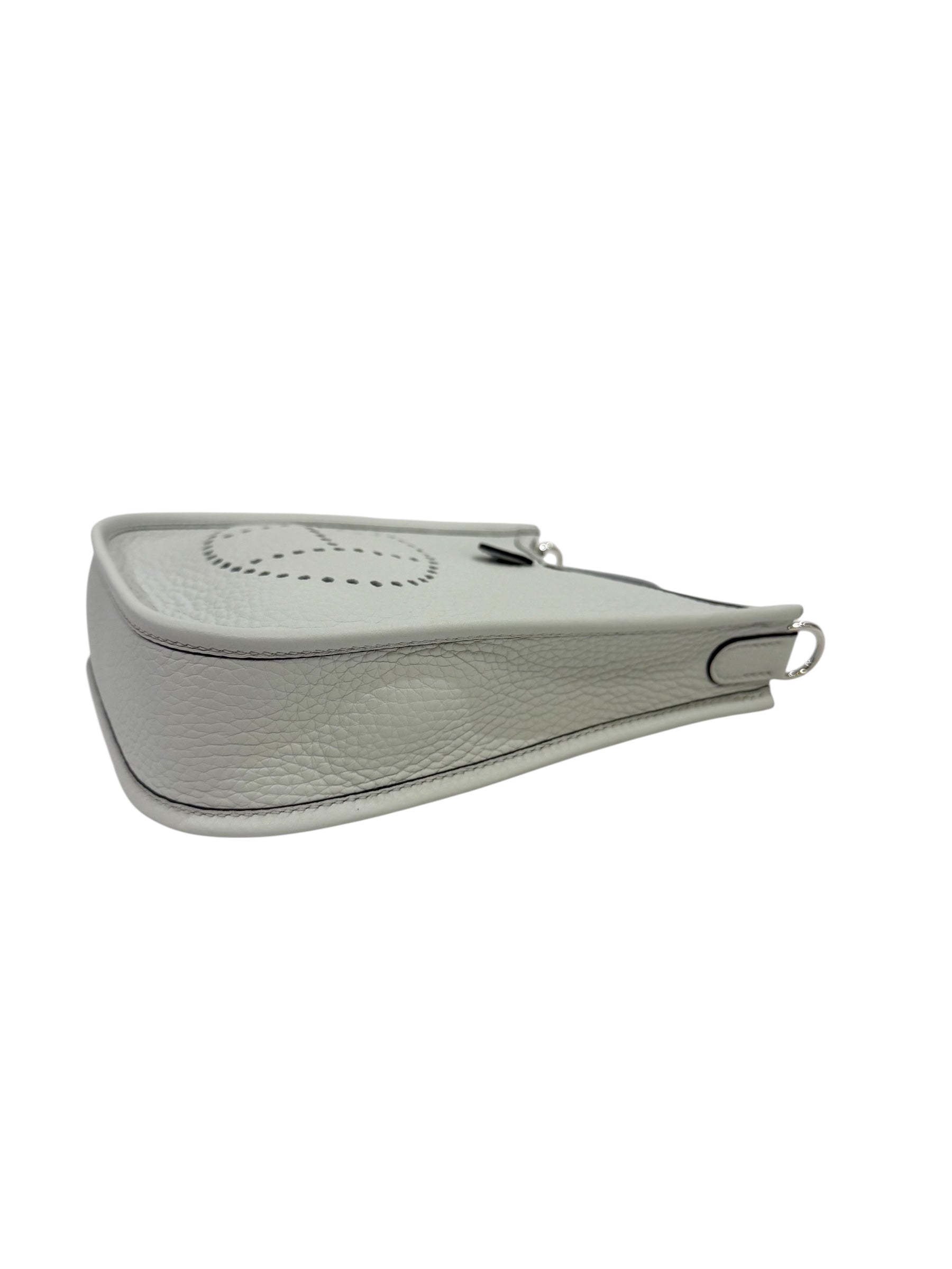 Hermès - Tasche Evelyne 16 Platin Grau