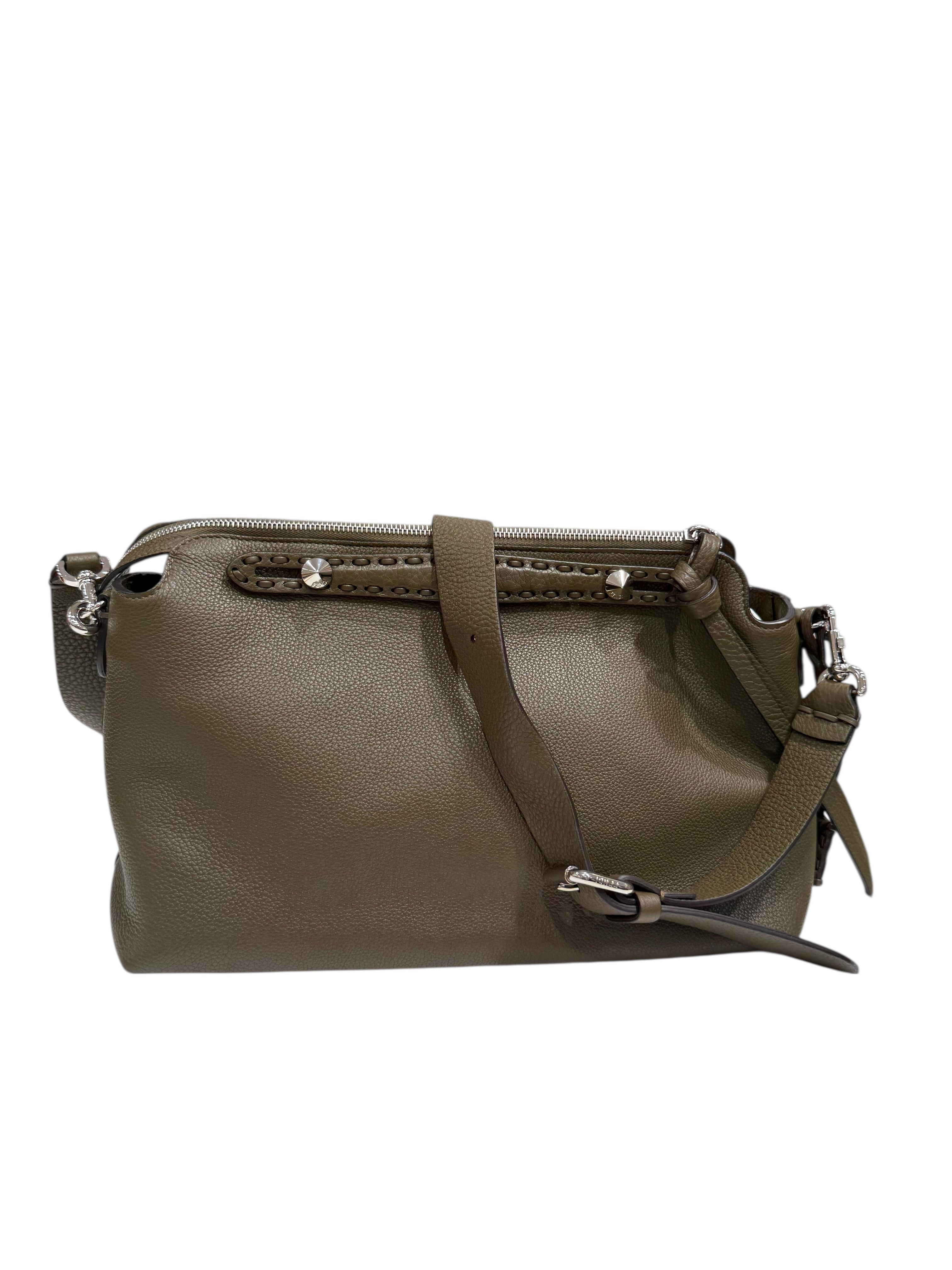 FENDI - Sac By The Way en cuir kaki