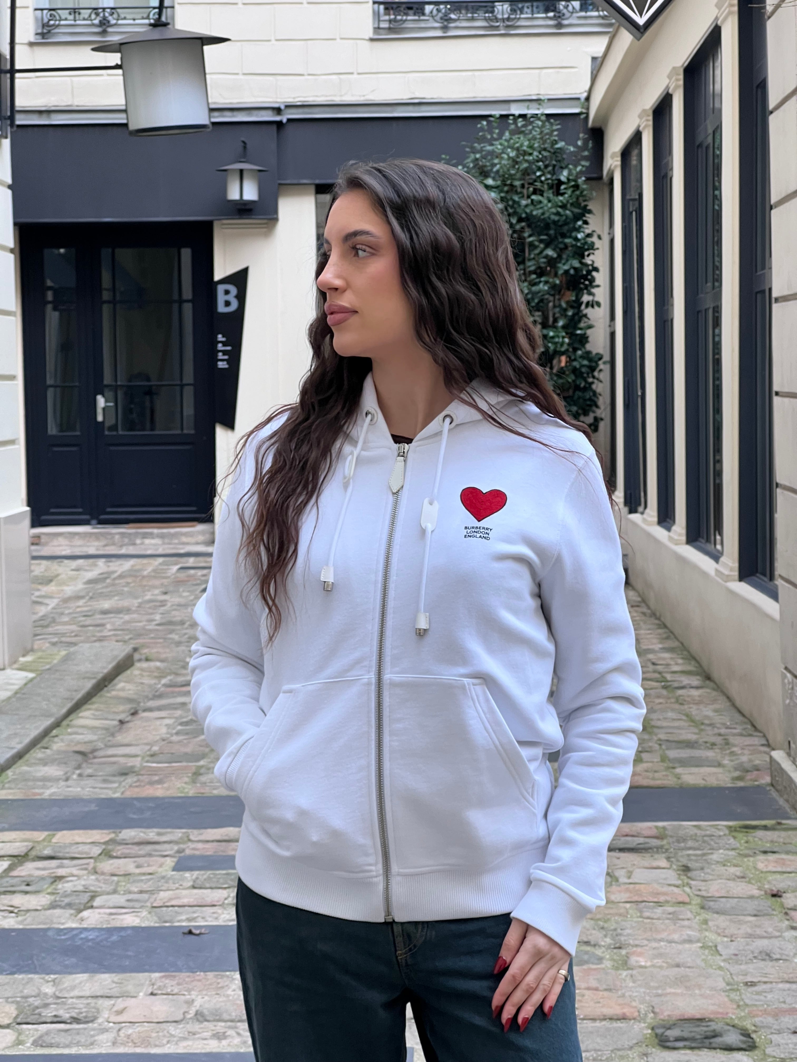 Burberry - Gilet à capuche