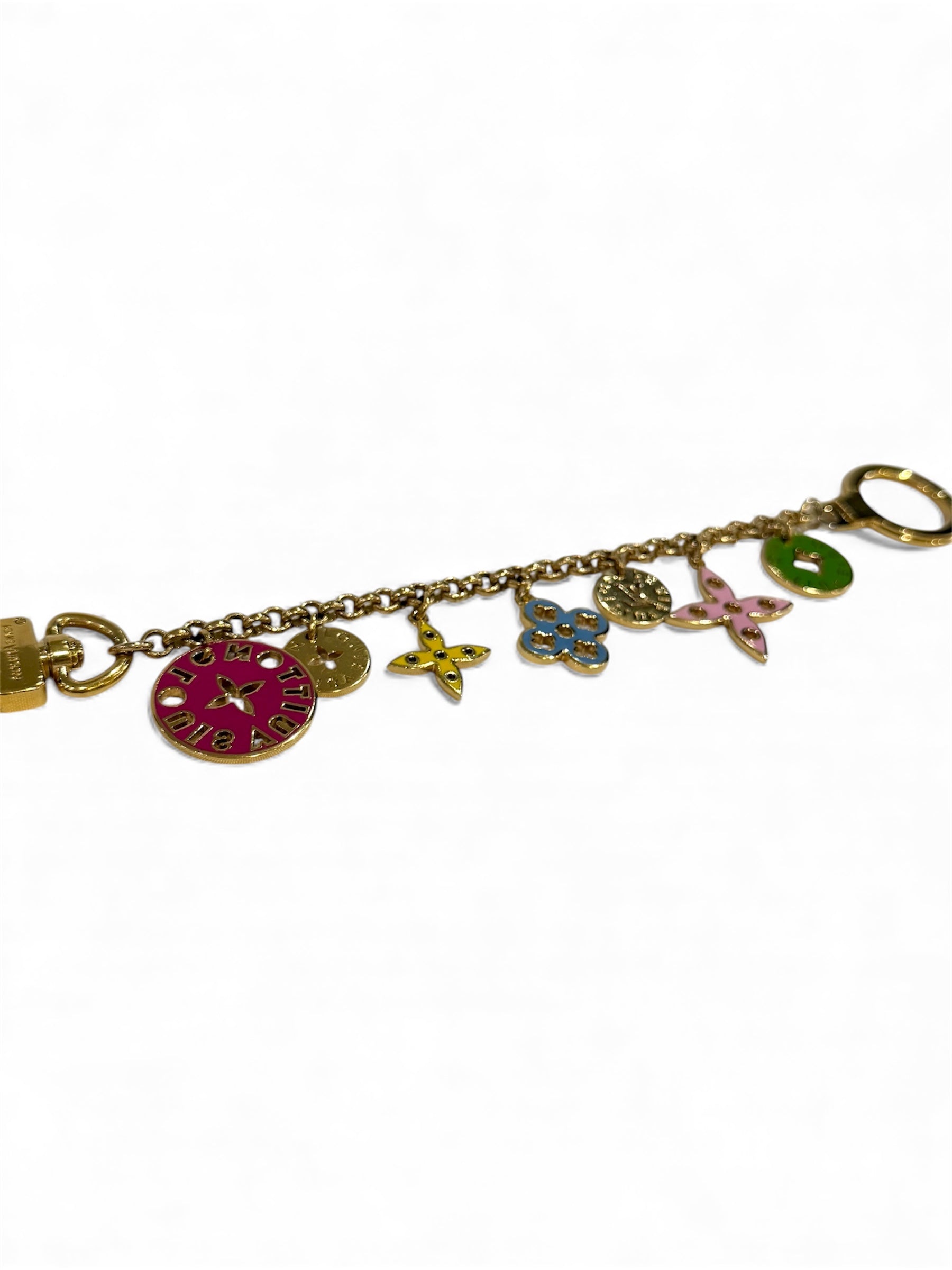 Louis Vuitton - Fleur de Monogram chain bag charm