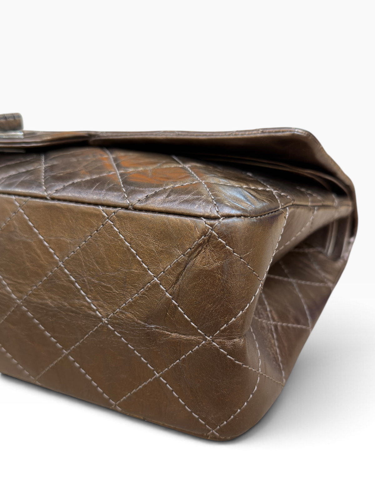 Chanel - Sac 2.55 Bronze