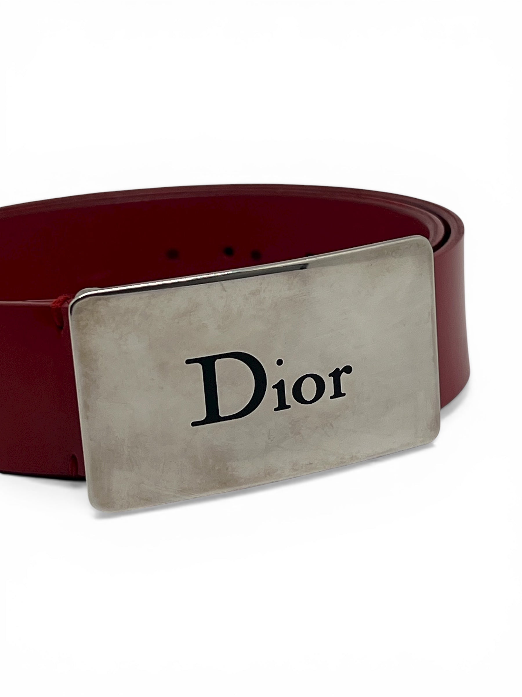 Dior Ceinture Rouge T75 | Les Folies d’Eugénie