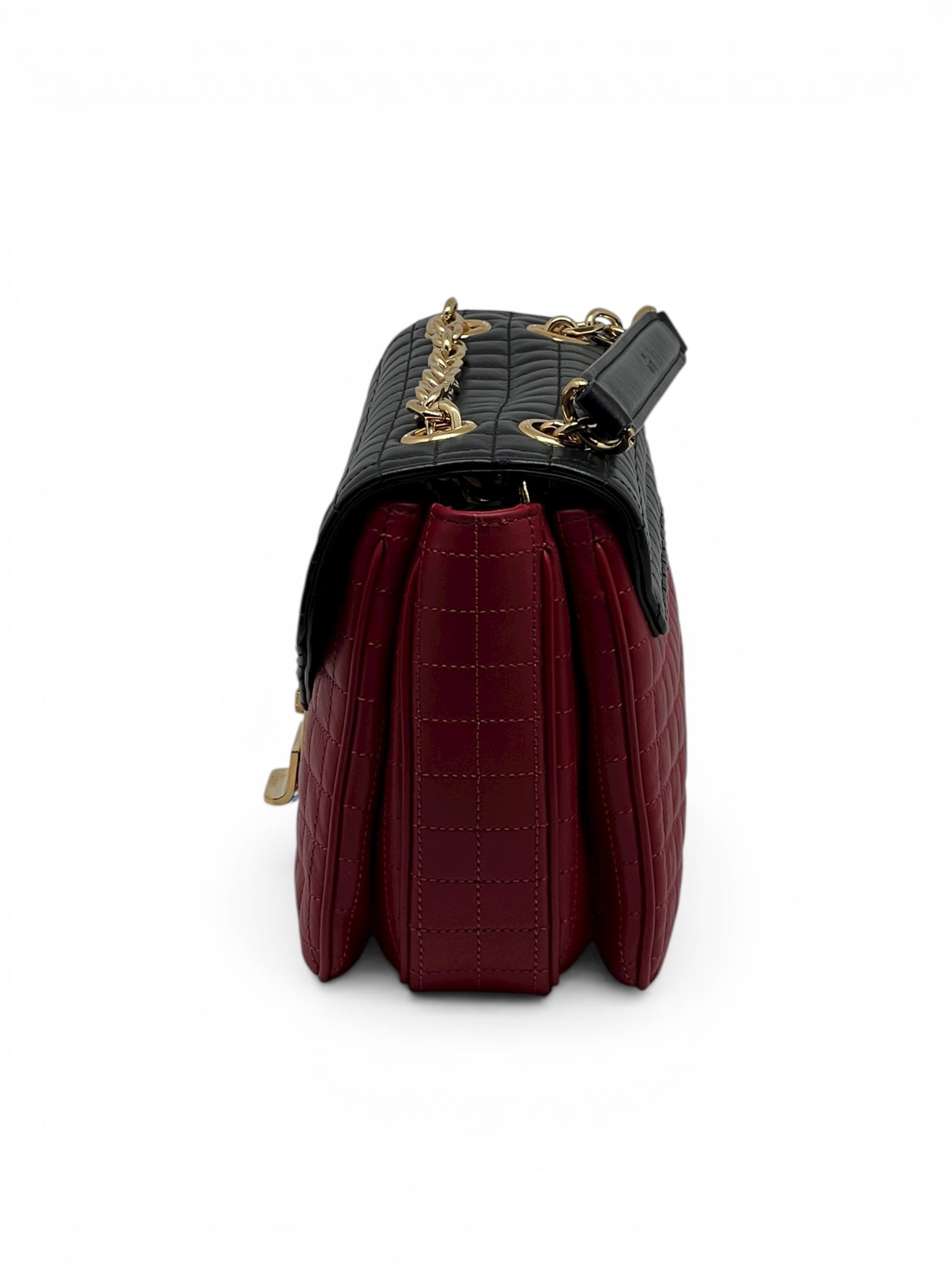 Céline - Sac C bicolore rouge et noir