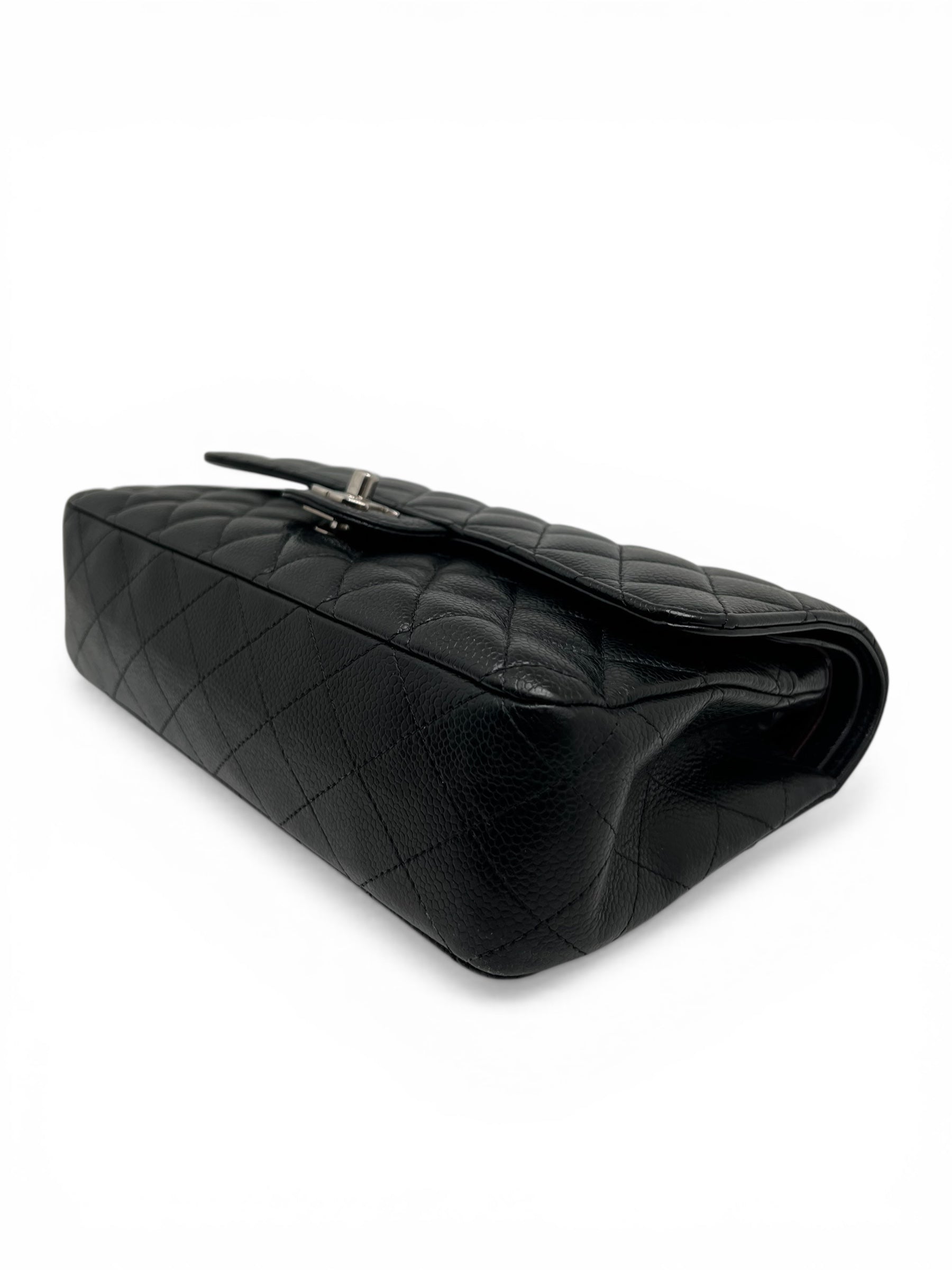 Chanel - Sac Timeless 25 cuir grainé noir