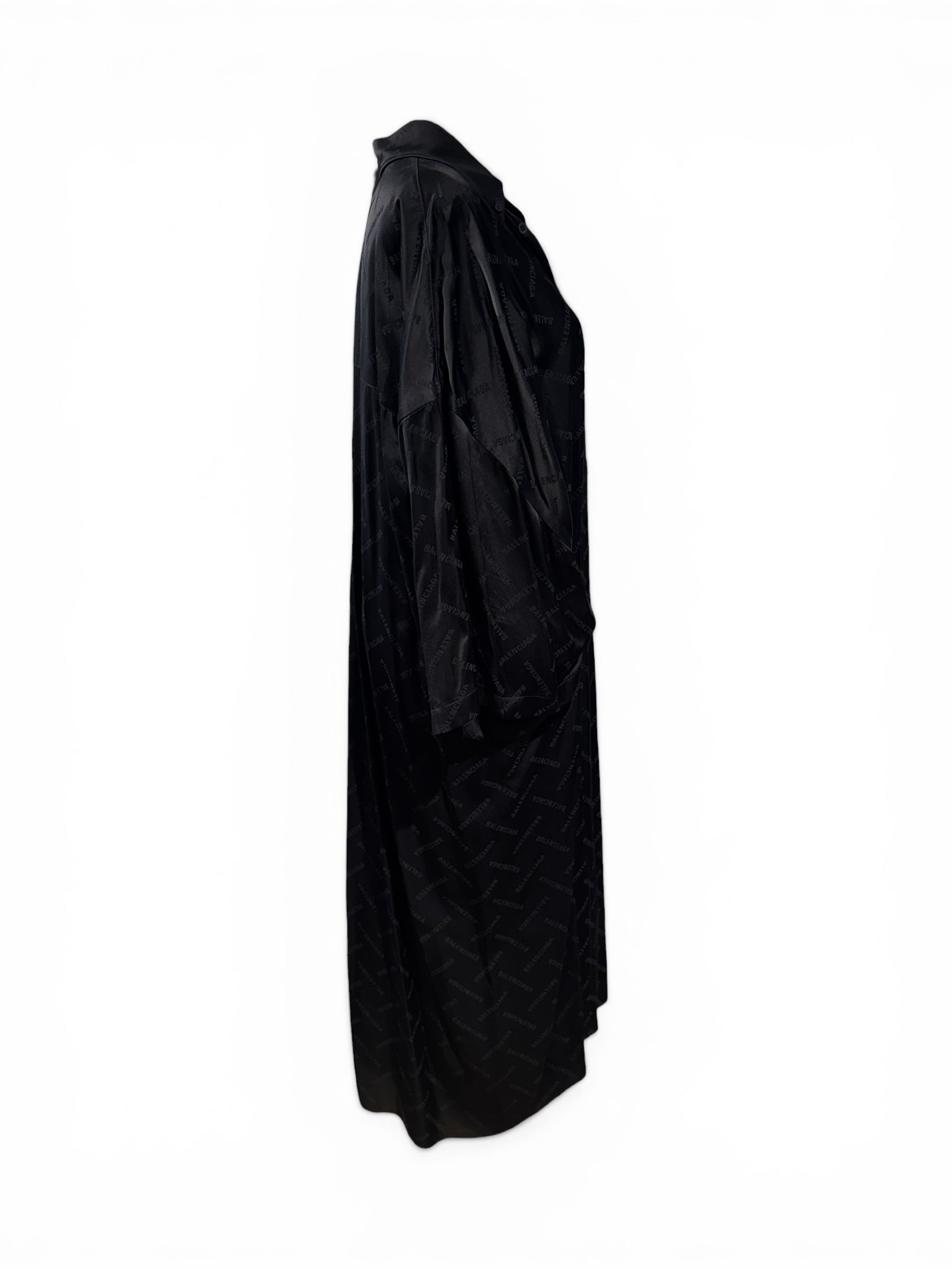 Balenciaga Robe Kimono Noir T36 | Les Folies d’Eugénie