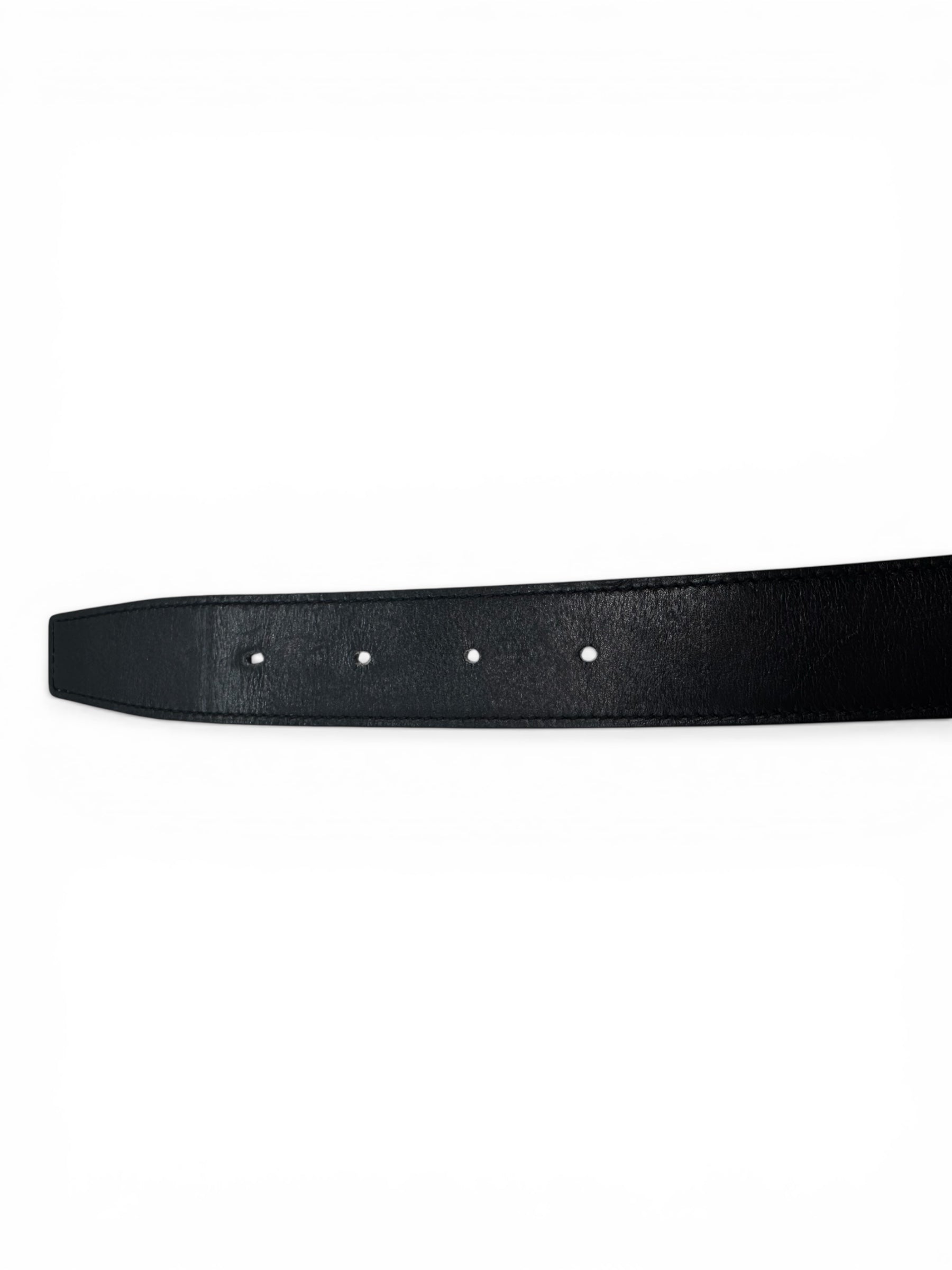 Hermès Ceinture H Réversible Noir/Gold T85 | Les Folies d’Eugénie