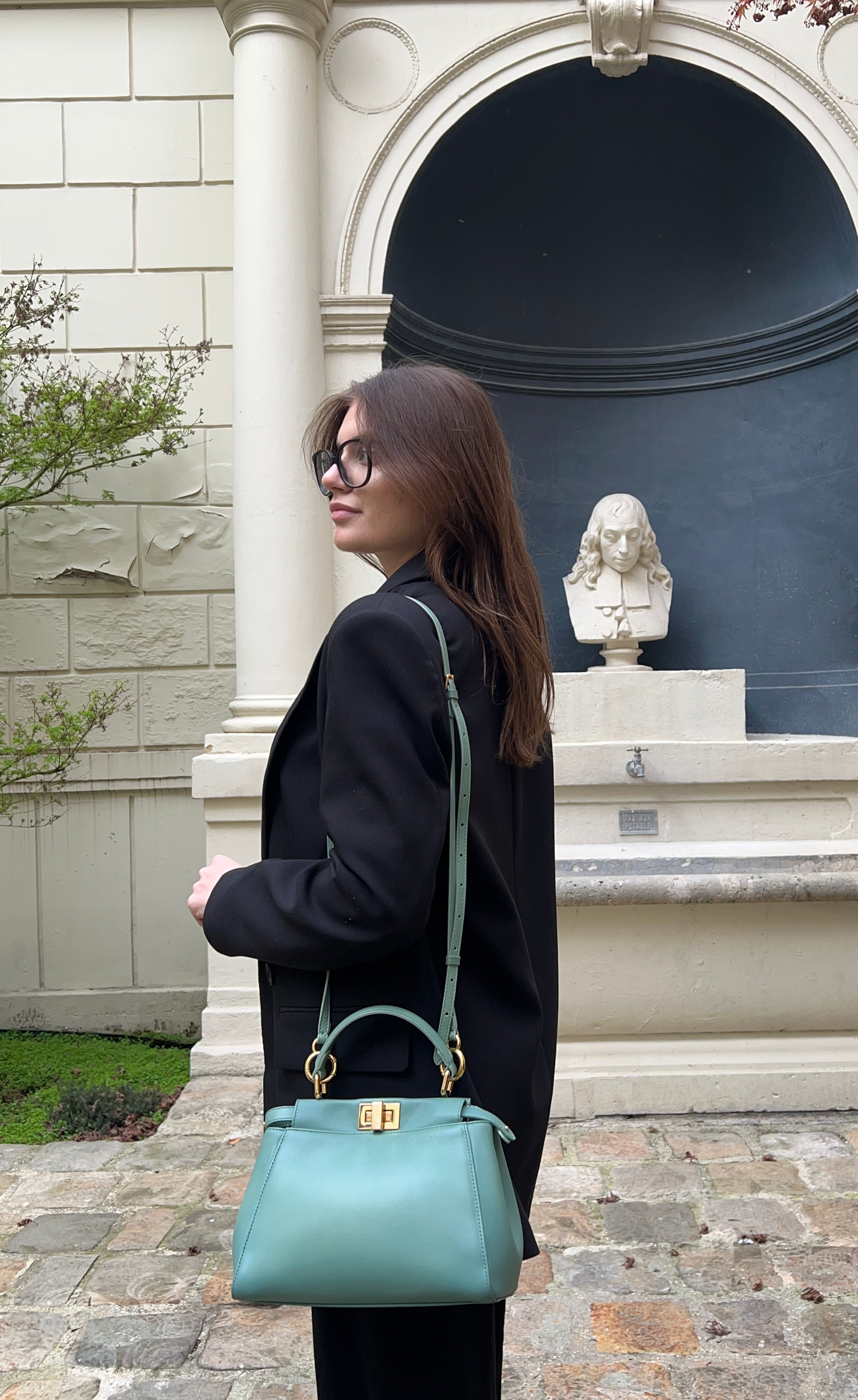 Fendi Sac Peekaboo Mini Vert Jade | Les Folies d’Eugénie