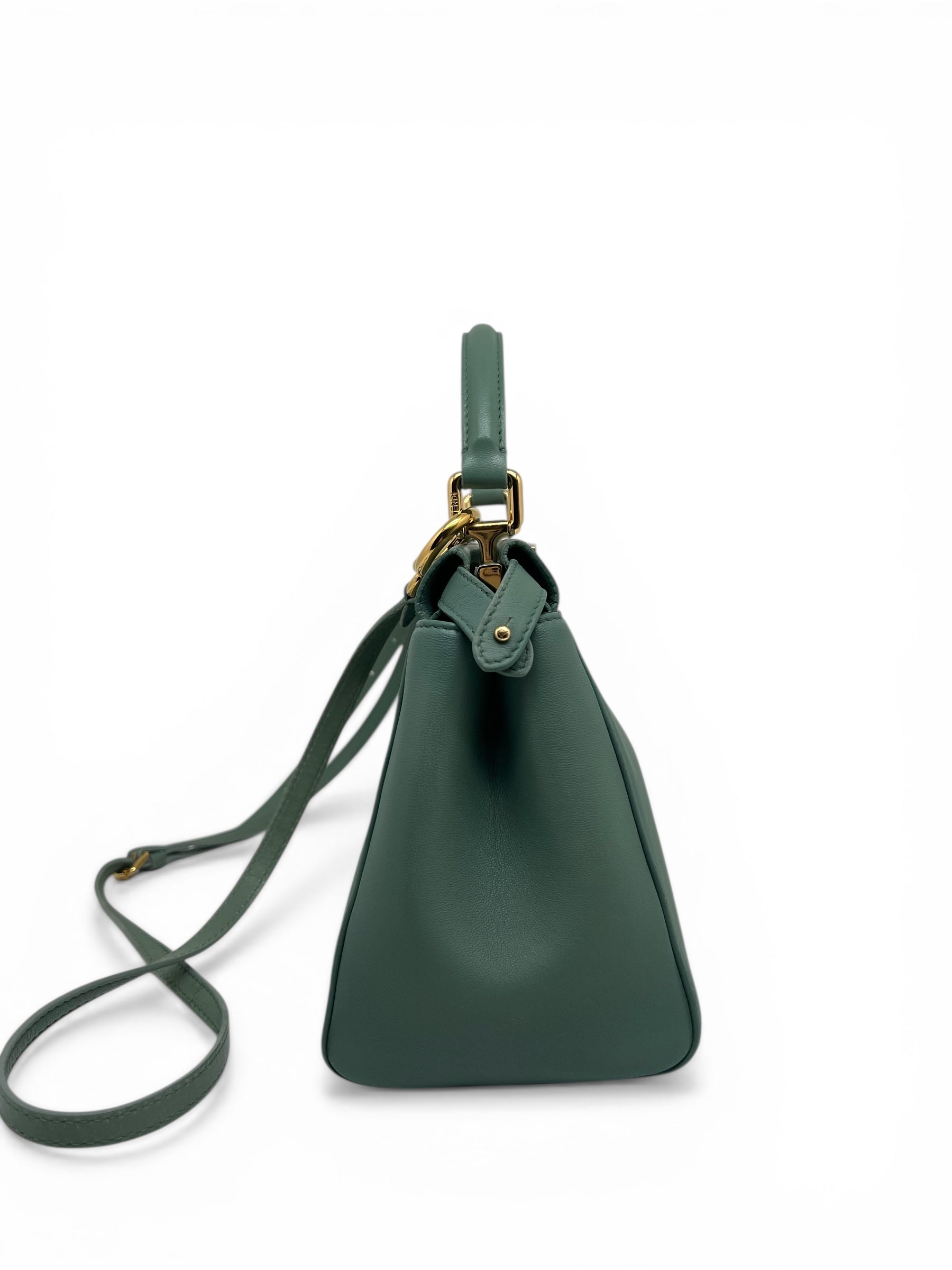 Fendi Sac Peekaboo Mini Vert Jade | Les Folies d’Eugénie