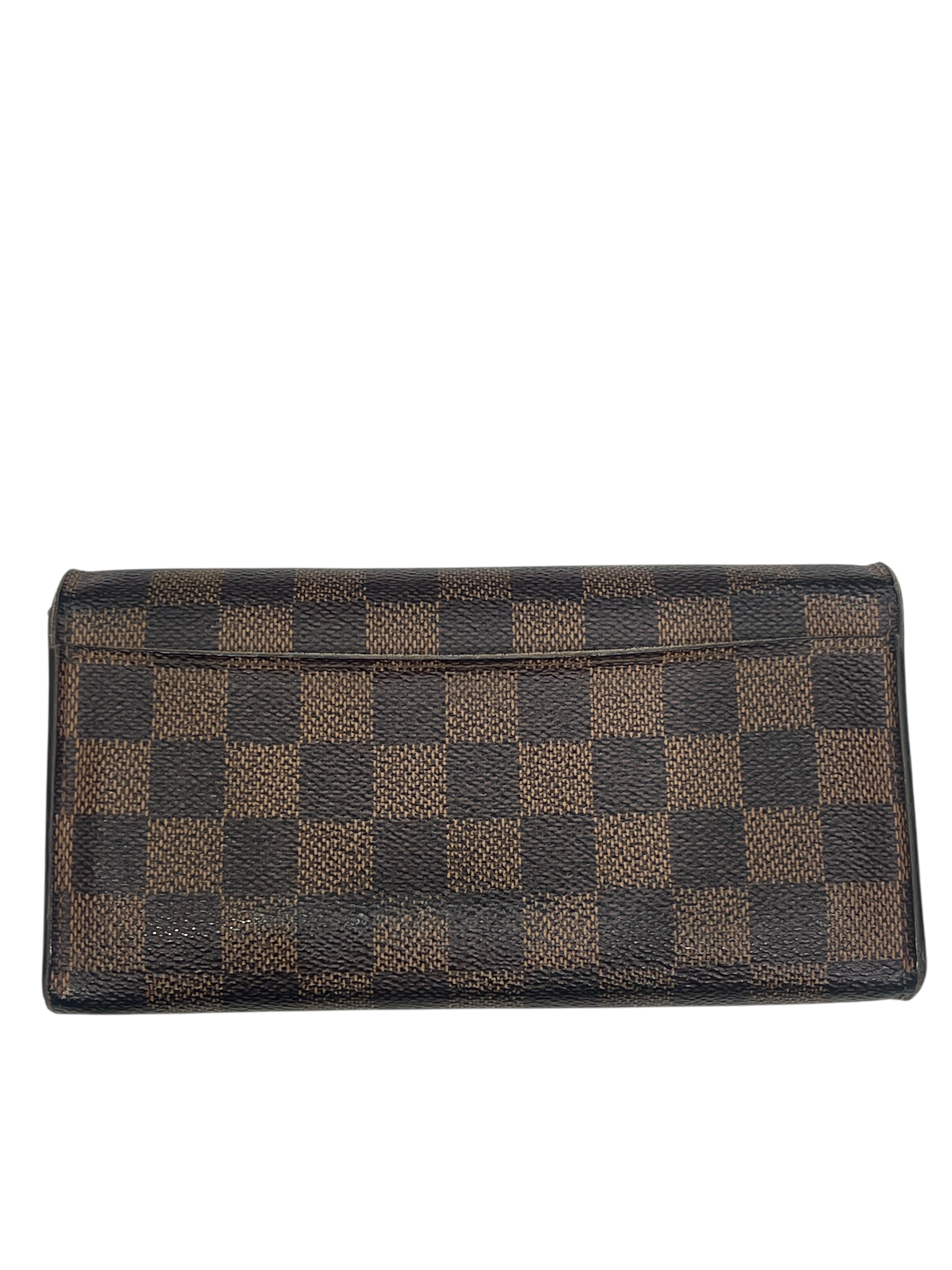 Louis Vuitton - portefeuille Sarah damier ébène