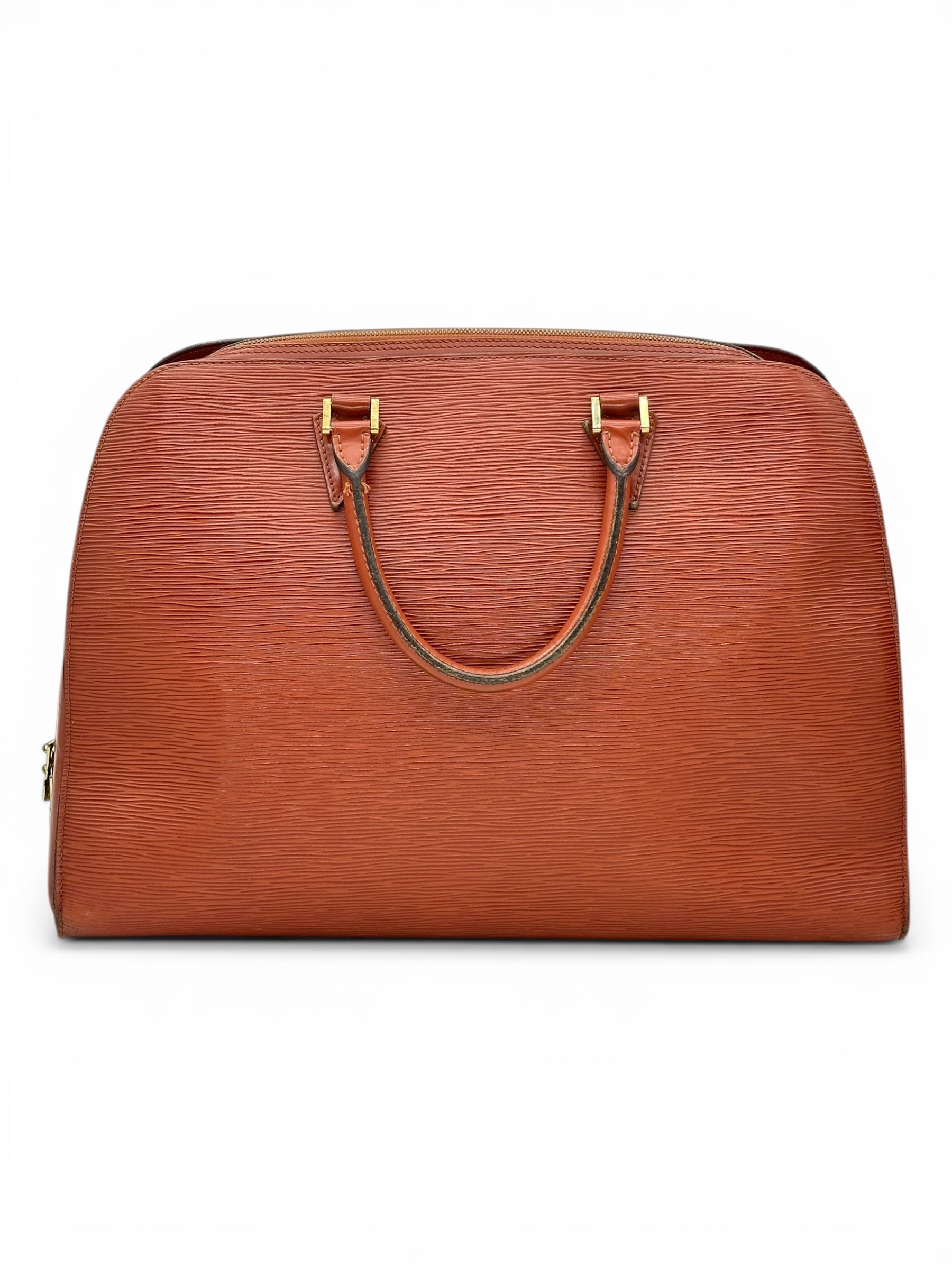 Louis Vuitton Sac Sorbonne Cuir épi Marron | Les Folies d’Eugénie
