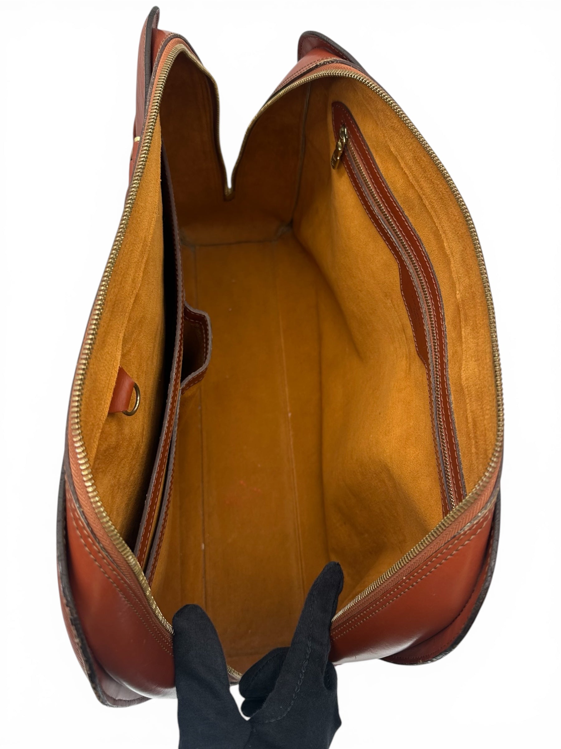 Louis Vuitton Sac Sorbonne Cuir épi Marron | Les Folies d’Eugénie