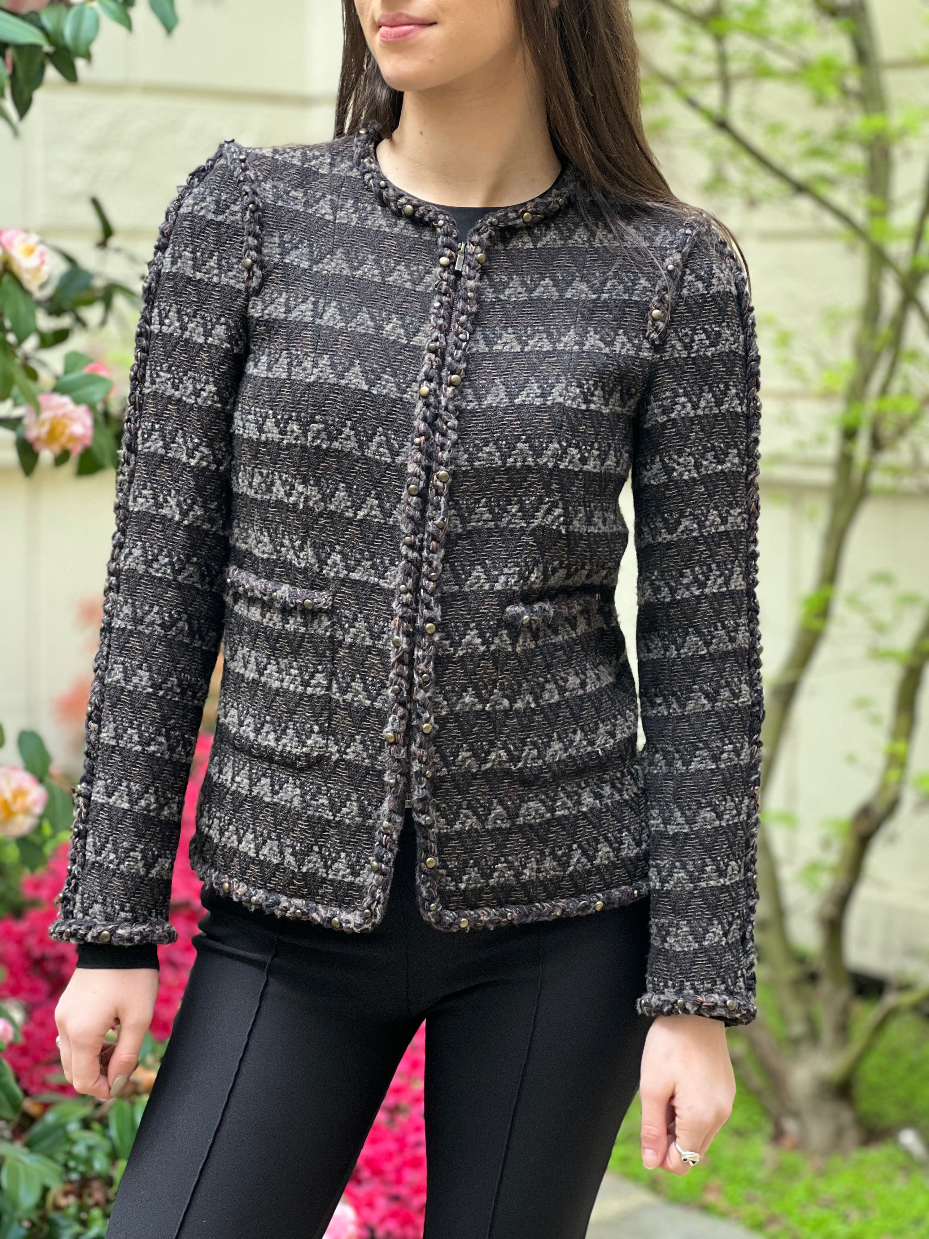 Chanel Veste en Tweed T36 | Les Folies d’Eugénie