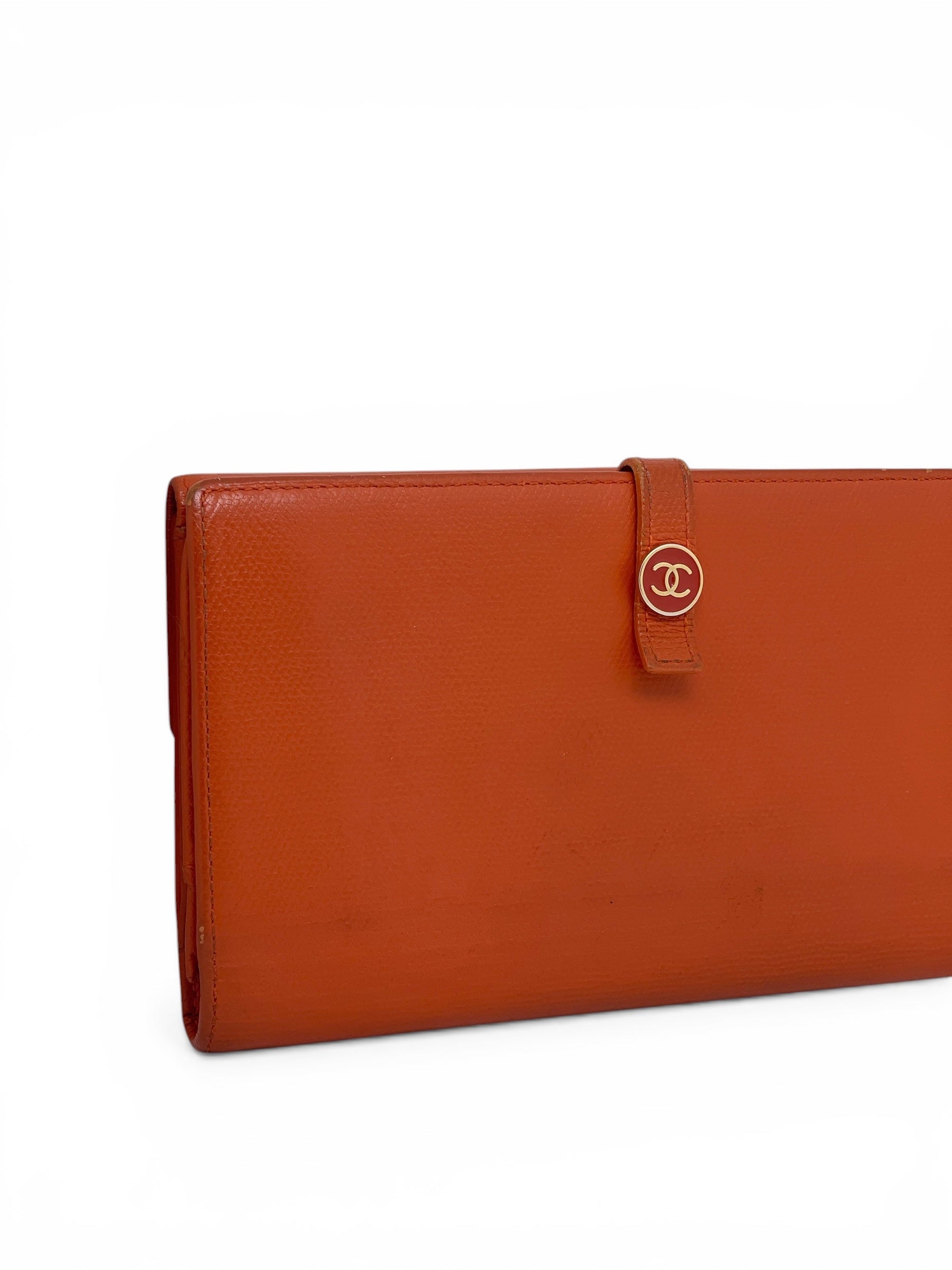Chanel Portefeuille Orange | Les Folies d’Eugénie