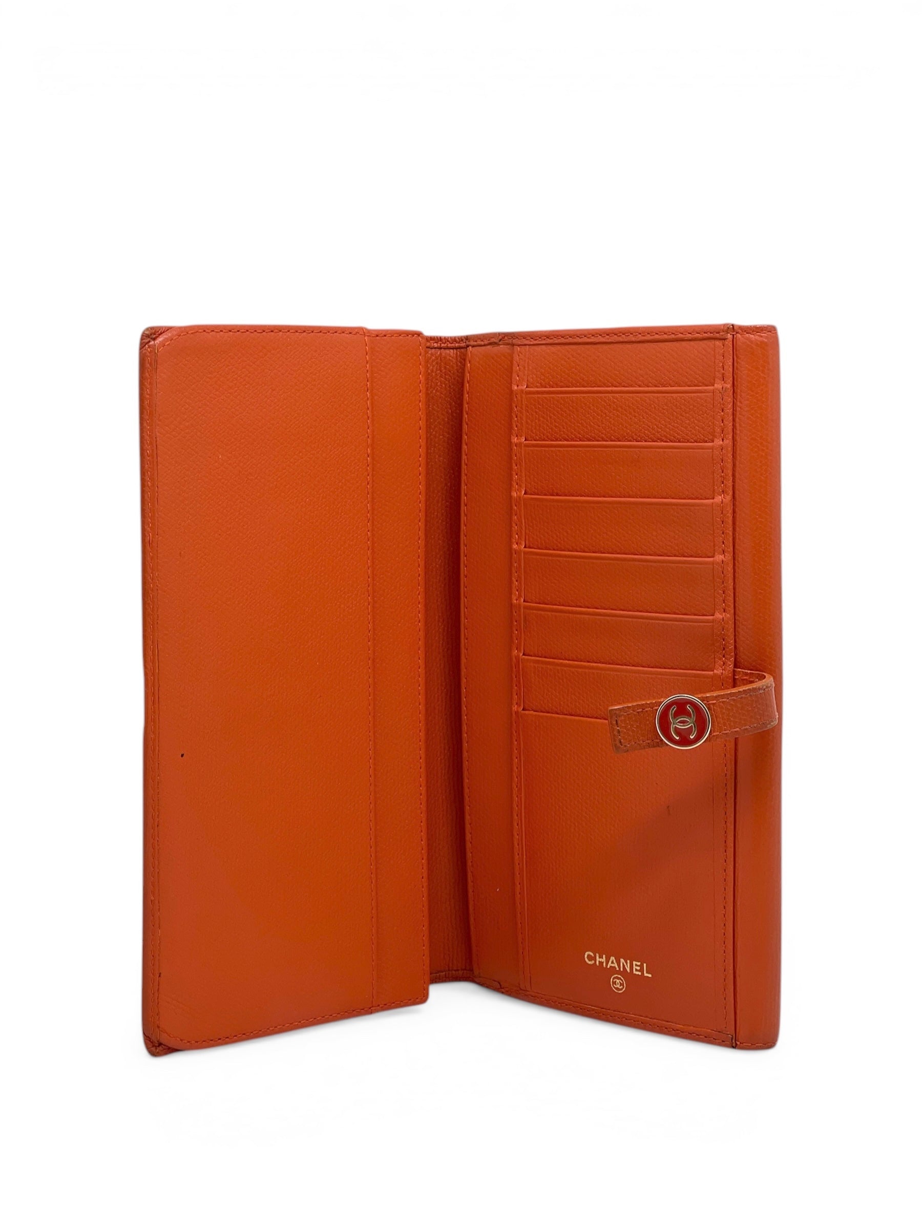 Chanel Portefeuille Orange | Les Folies d’Eugénie