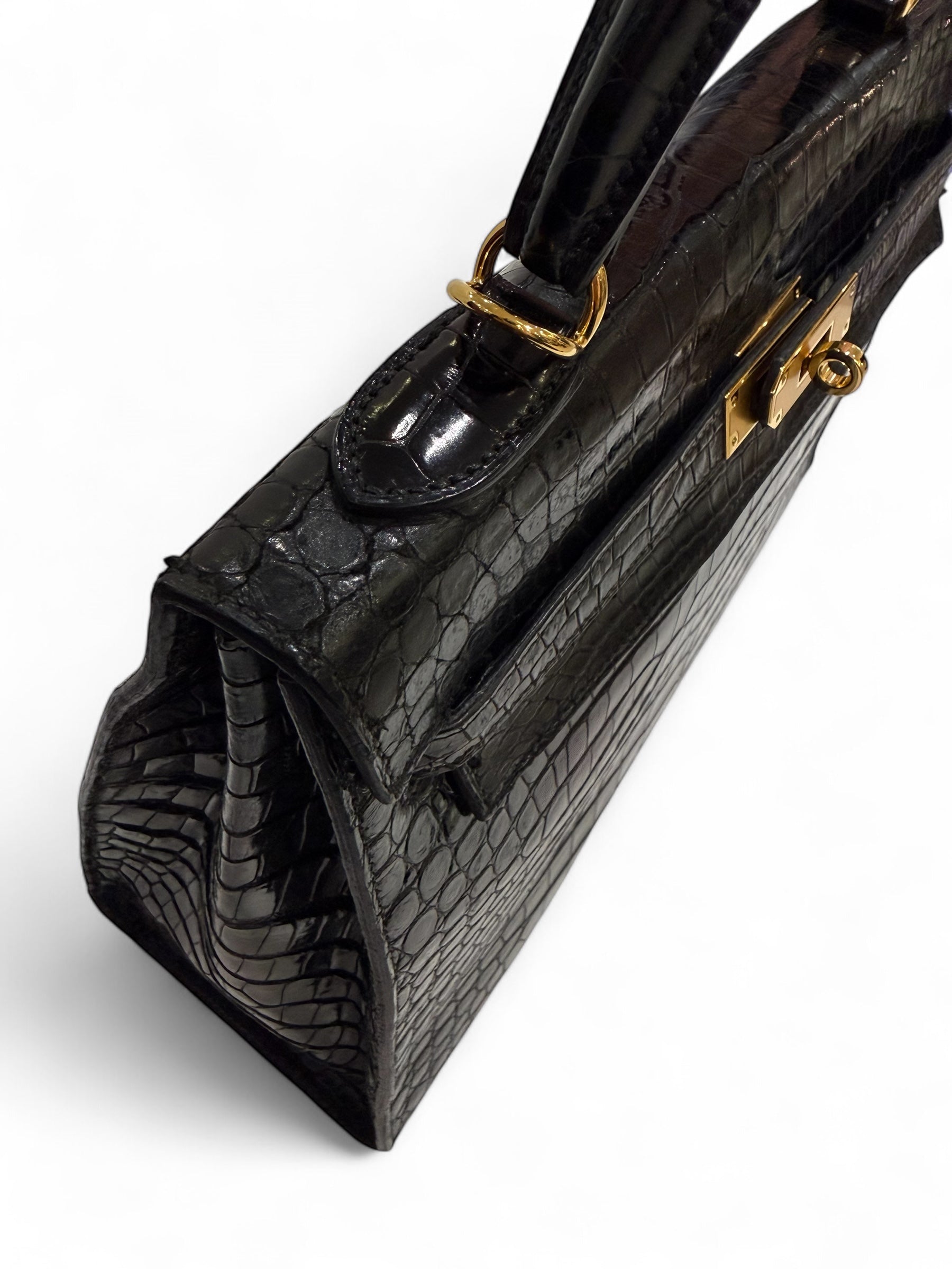 Hermès - Borsa Kelly 32 in coccodrillo