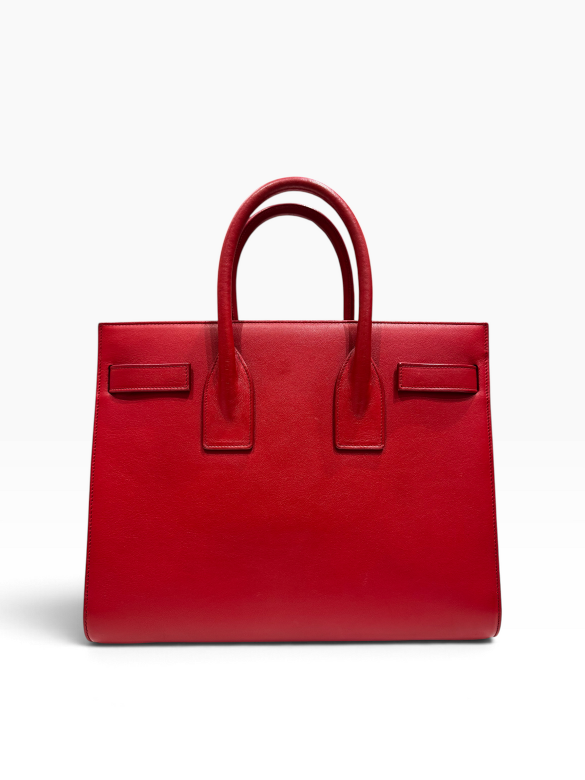 Saint Laurent - Sac de jour small rouge