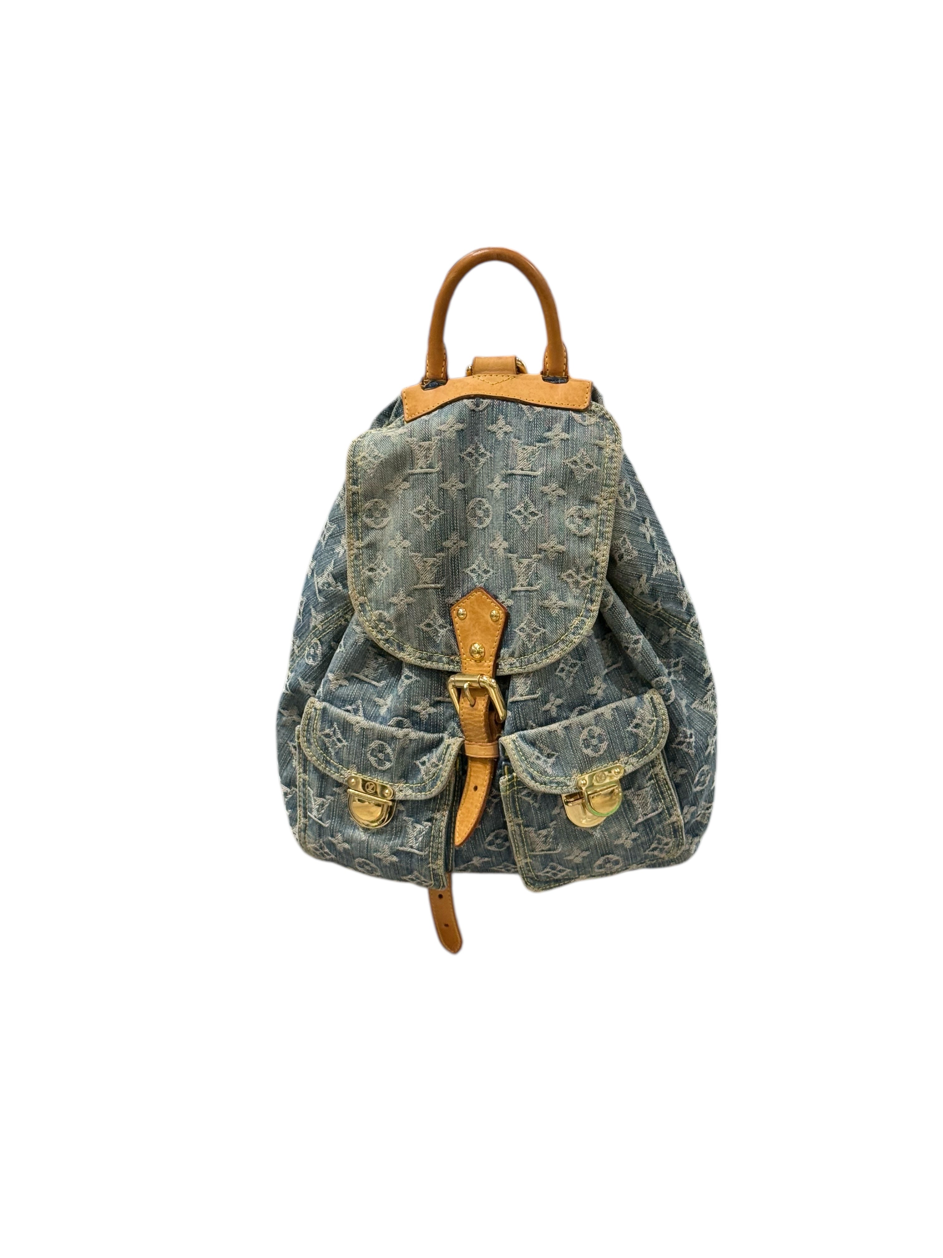 Louis Vuitton - Sac à dos Monogramme denim