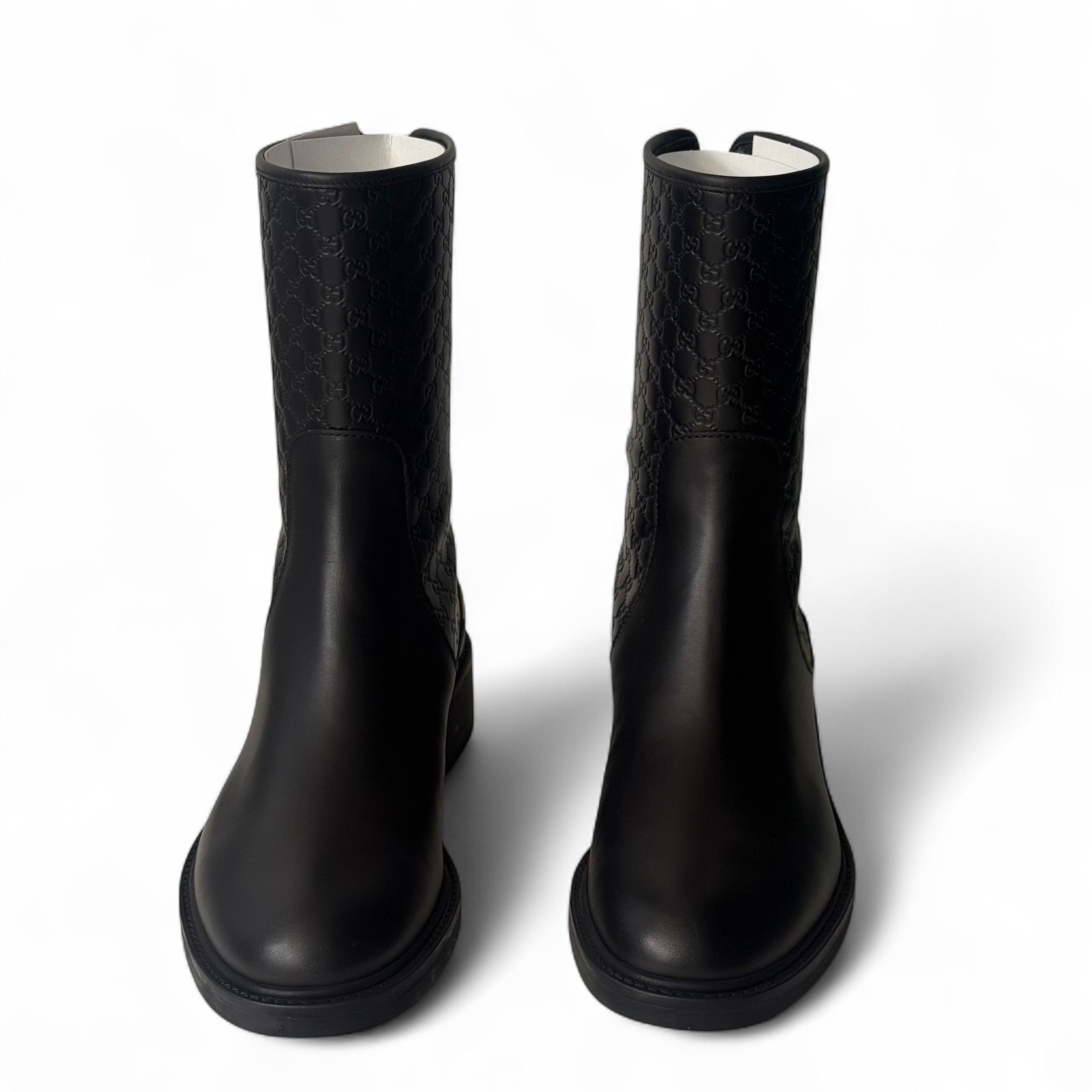 Gucci - Stiefeletten GG Gr. 38