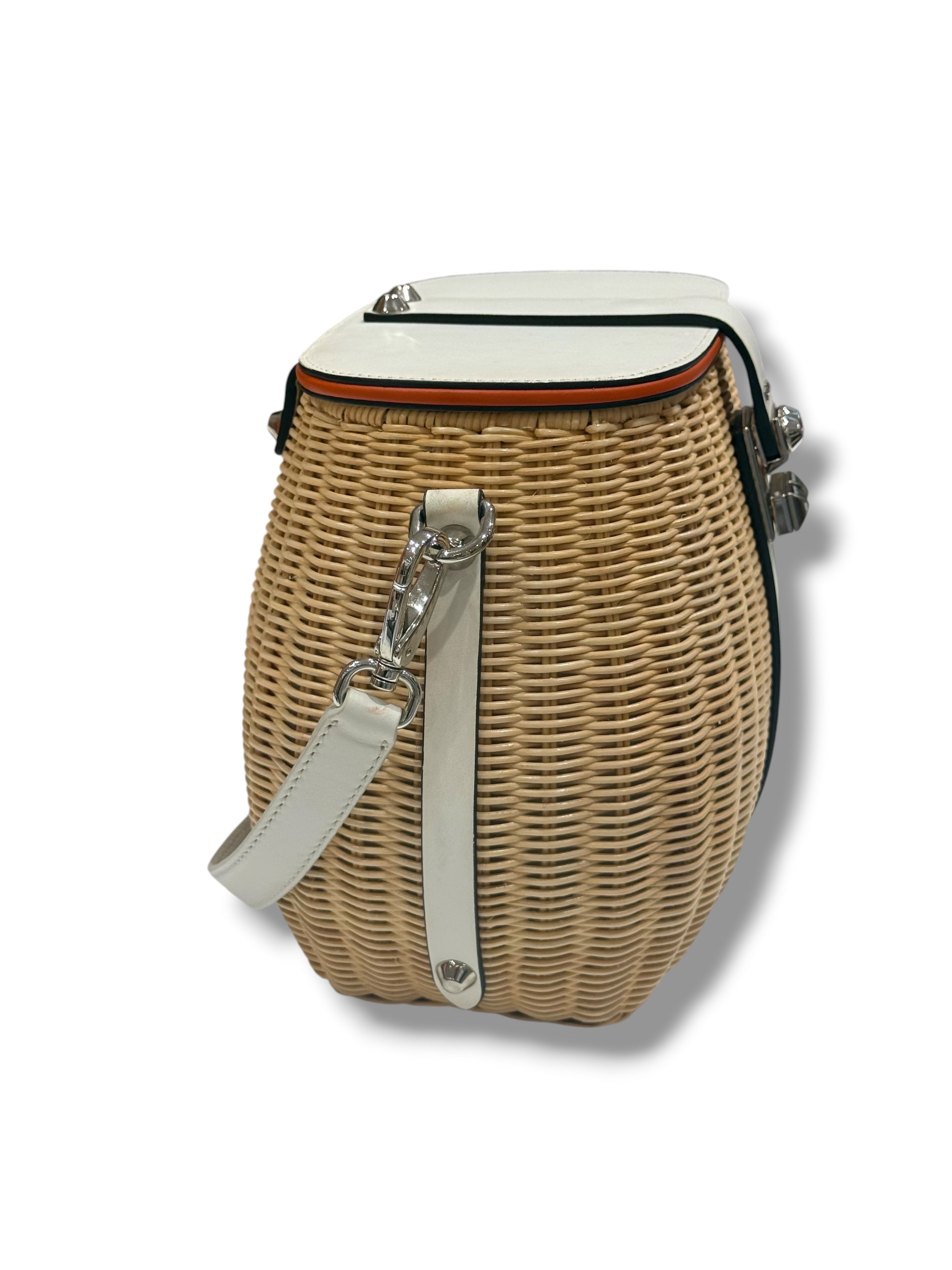 Prada - Sac Midollino beige