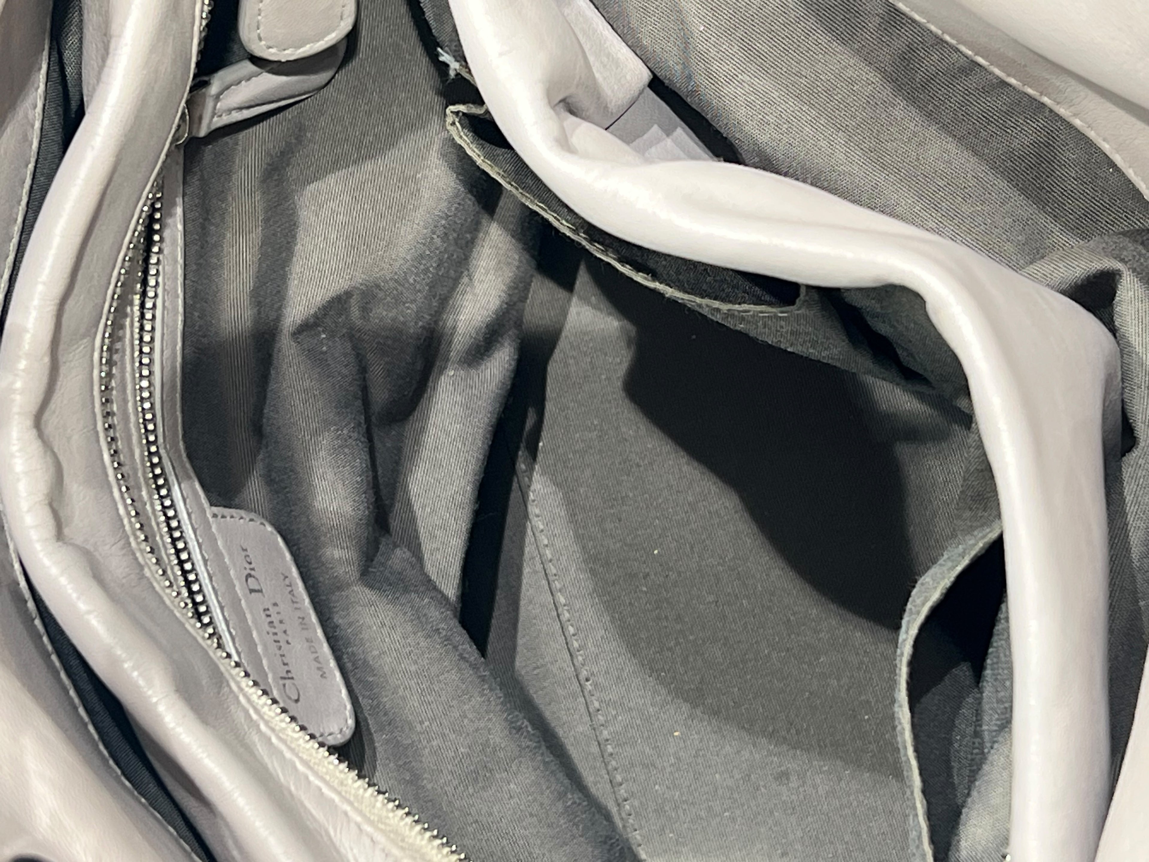 Dior - sac Granville gris mauve