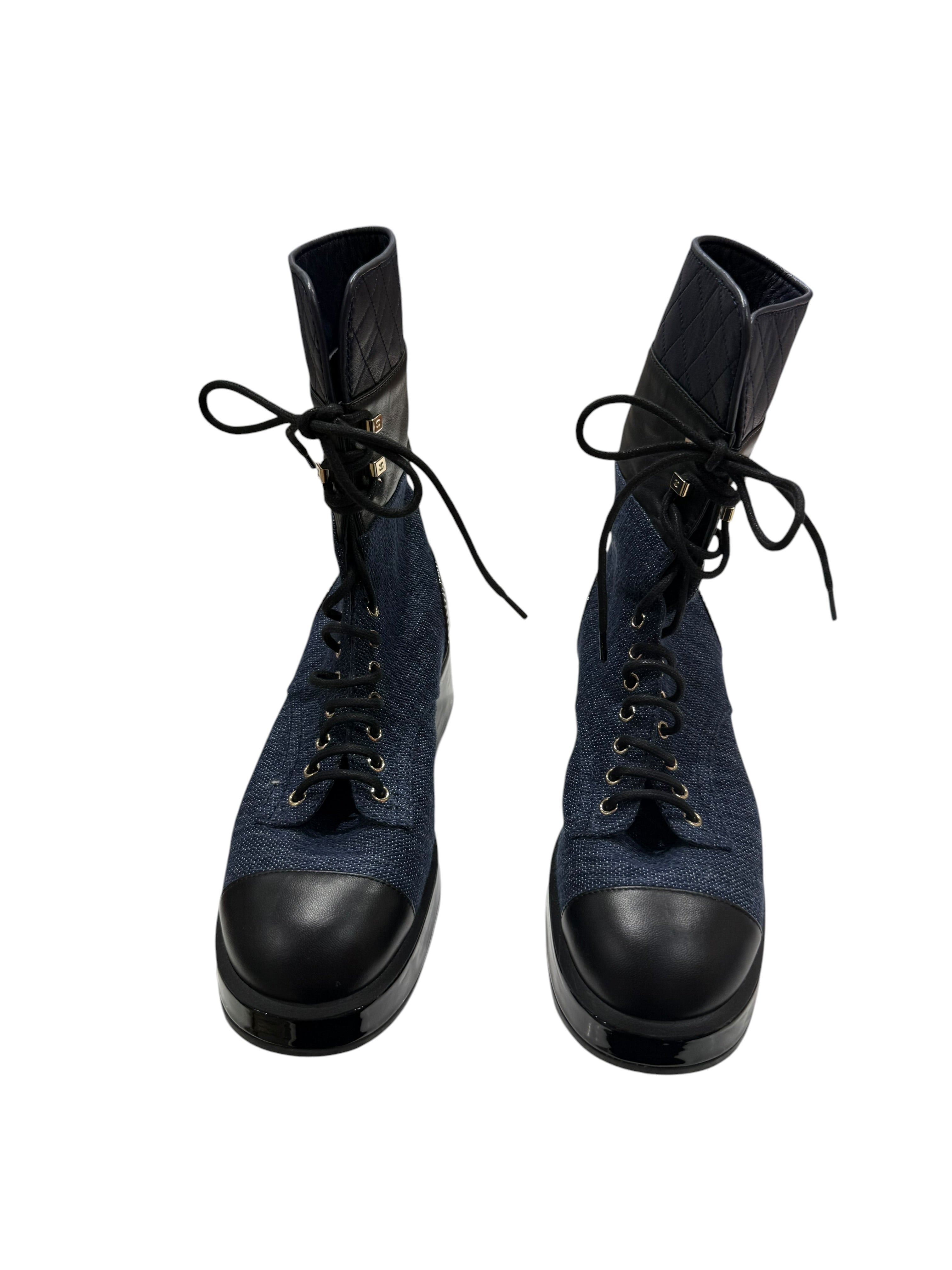 Chanel - Bottines Ranger (T39)