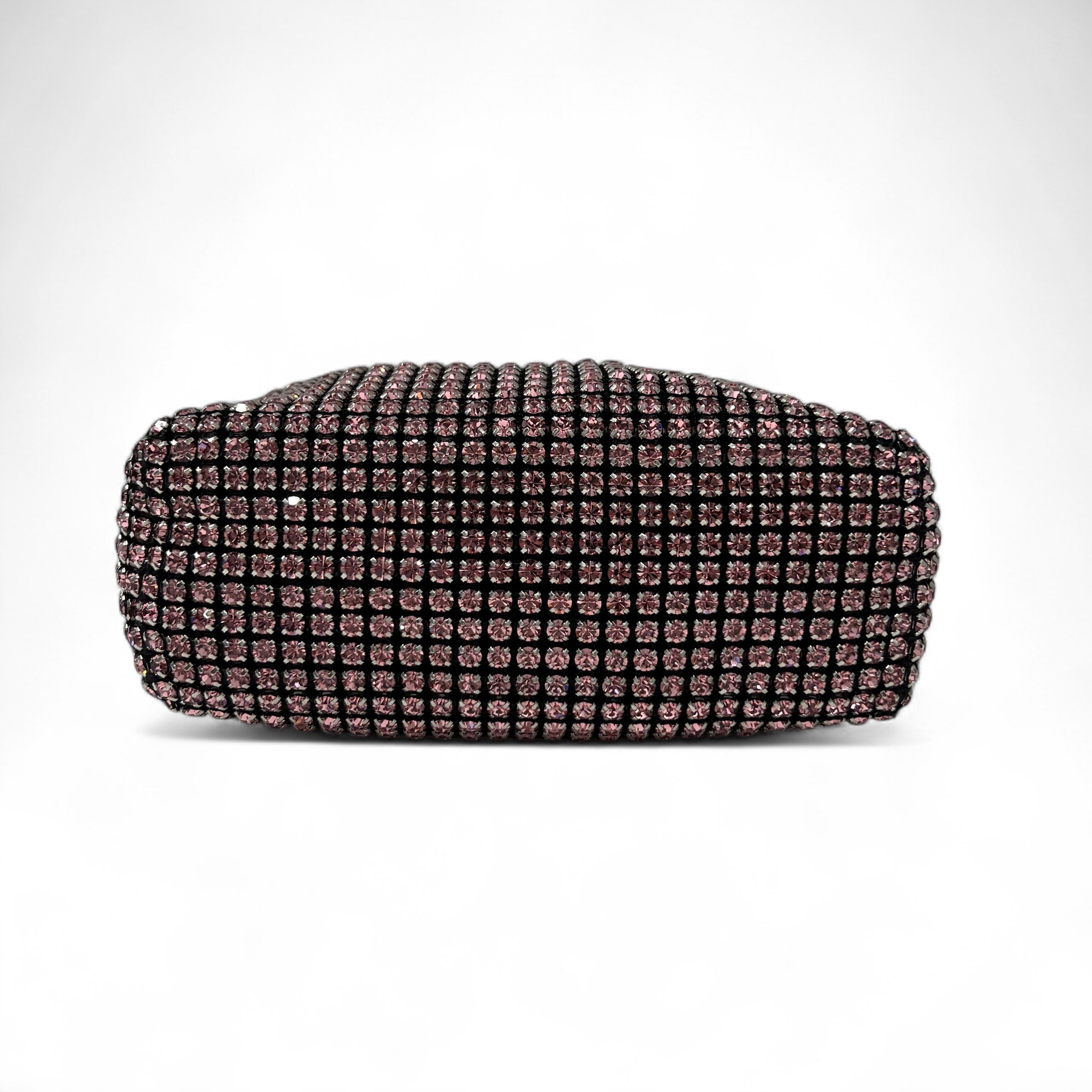 Alexander Wang - Pochette à strass rose