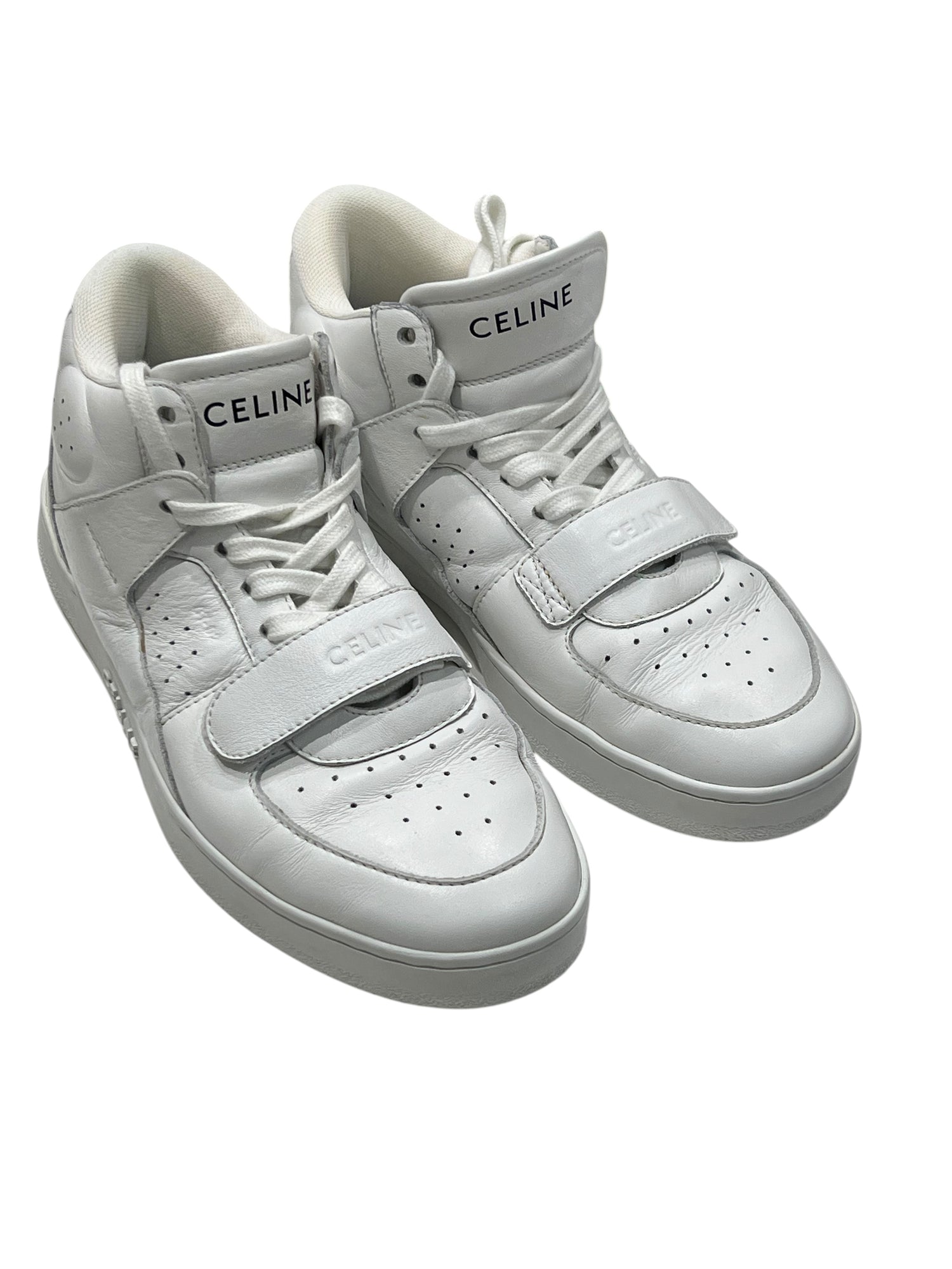 Céline - Sneakers cuir blanc T36 (=37)