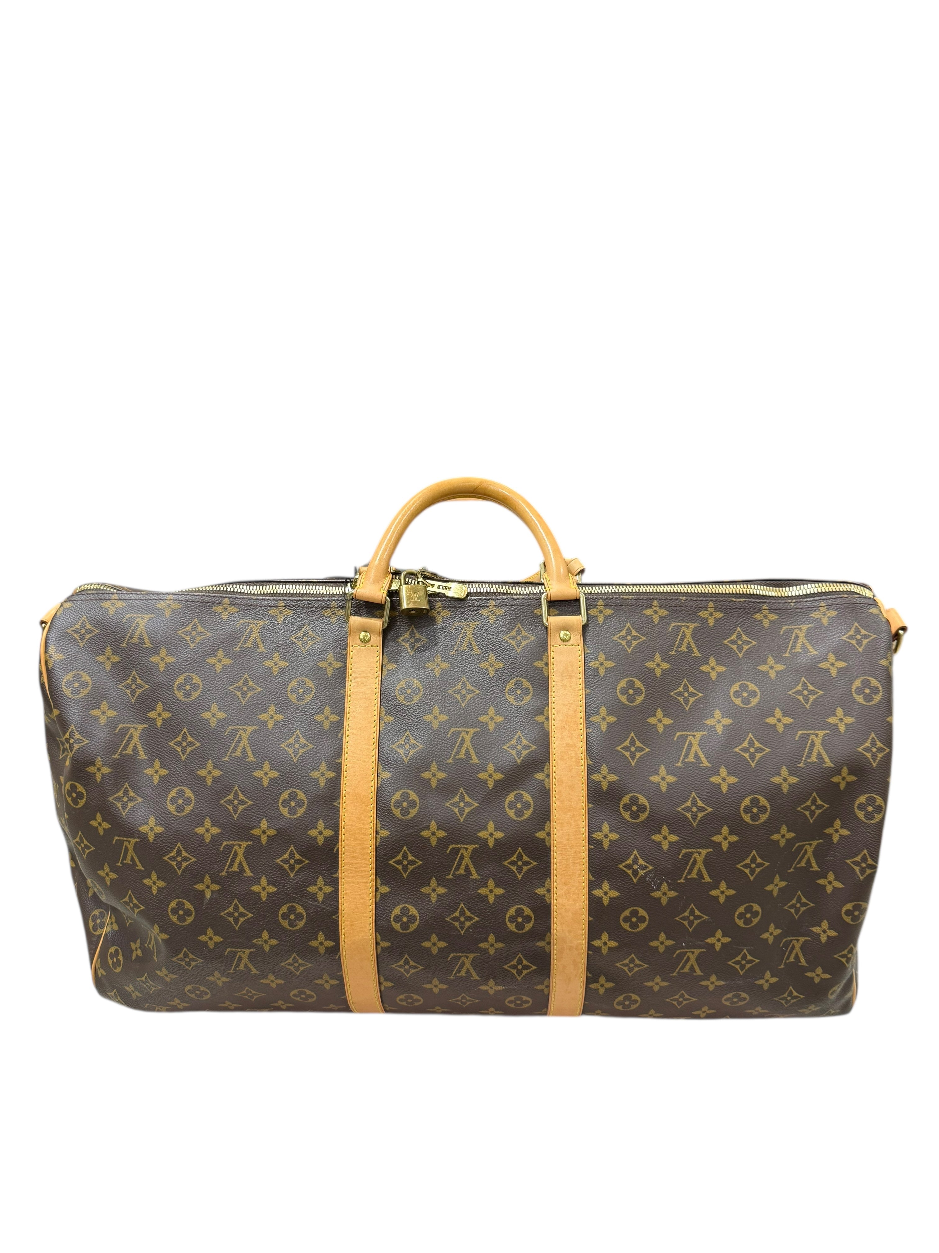 Louis Vuitton - Sac de voyage Keepall 60 toile monogram