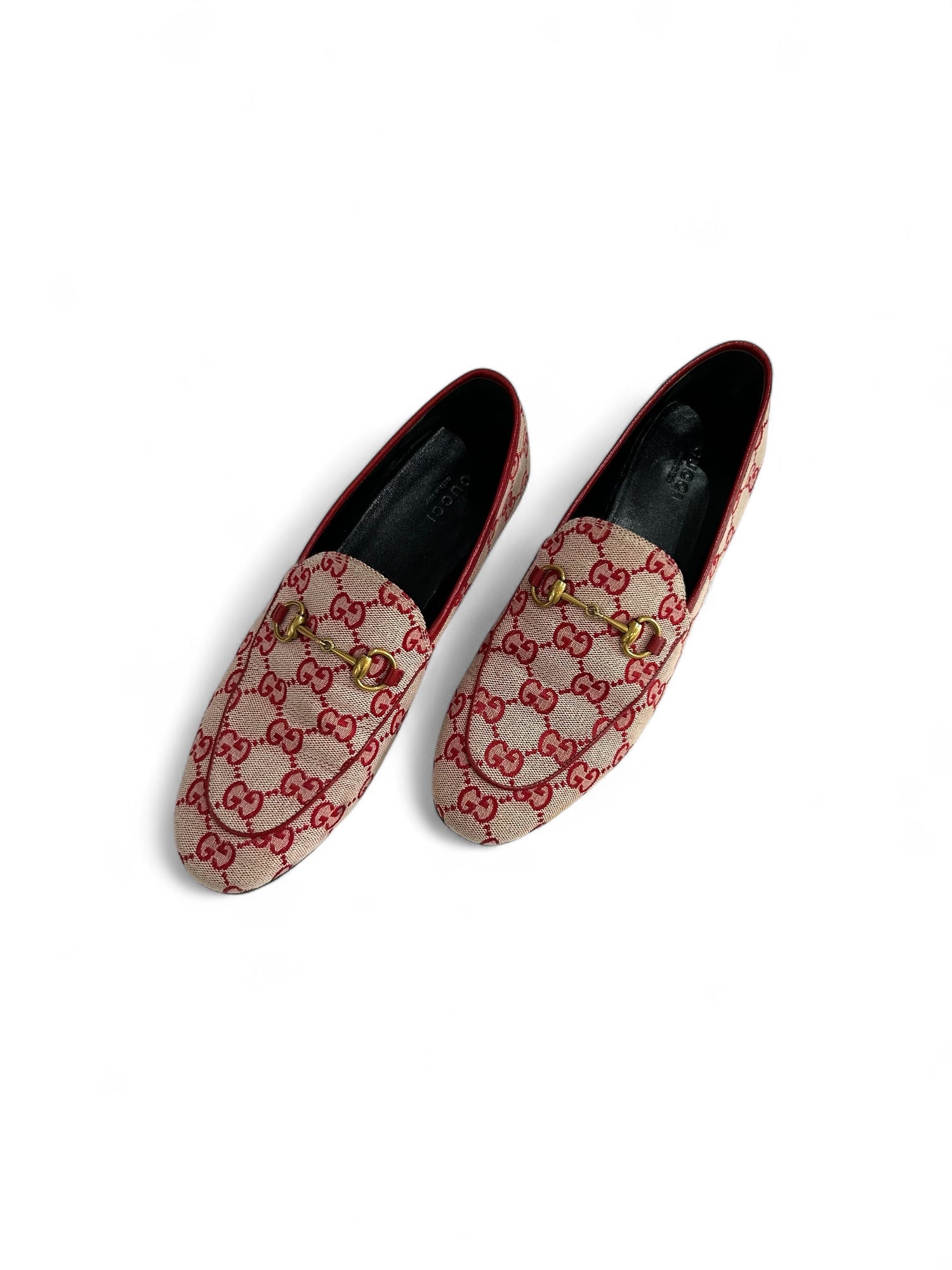 Gucci - Mocassins Jordaan Horsebit t.39 1/2