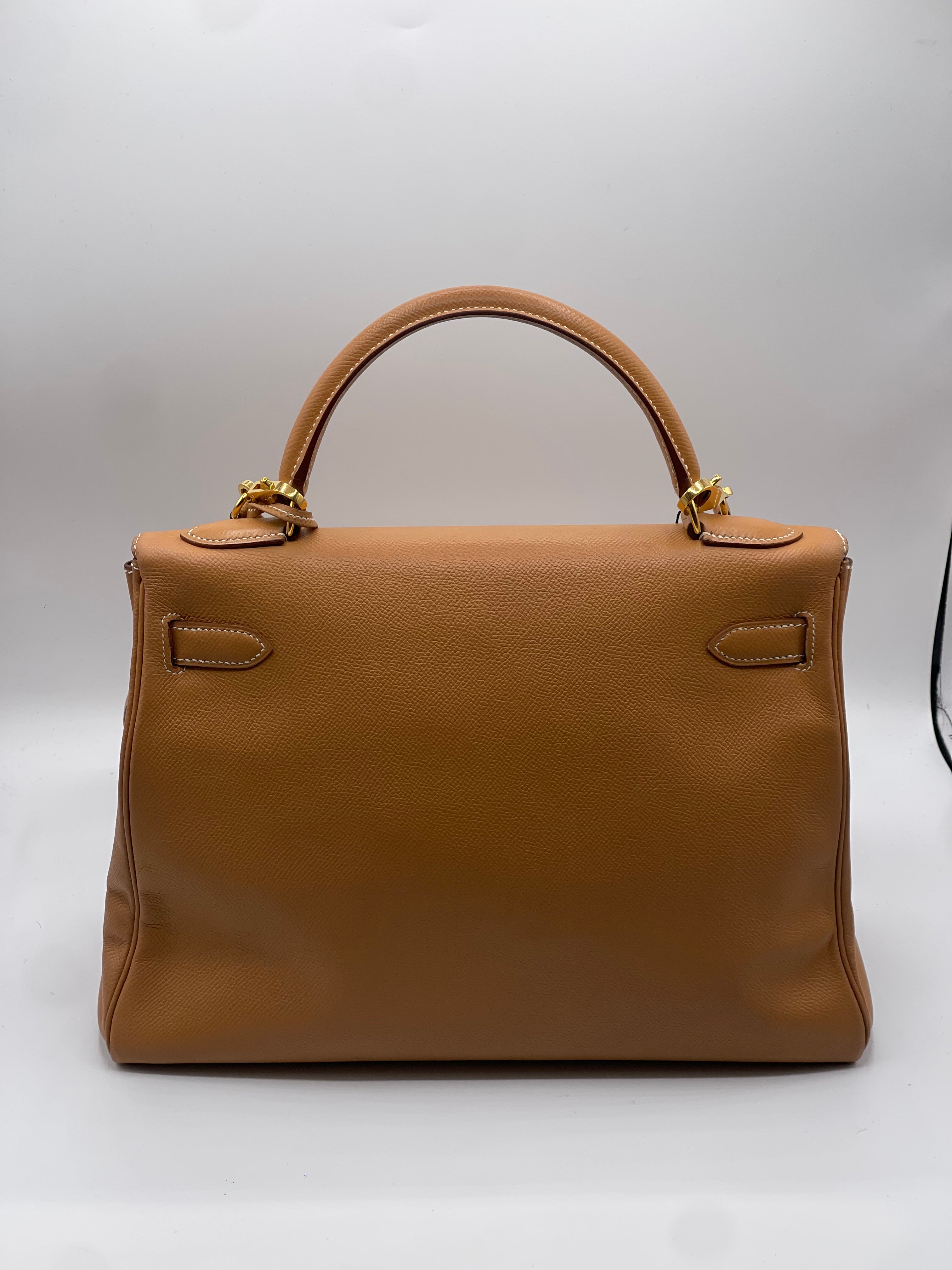 Hermès - Sac Kelly 32 naturel