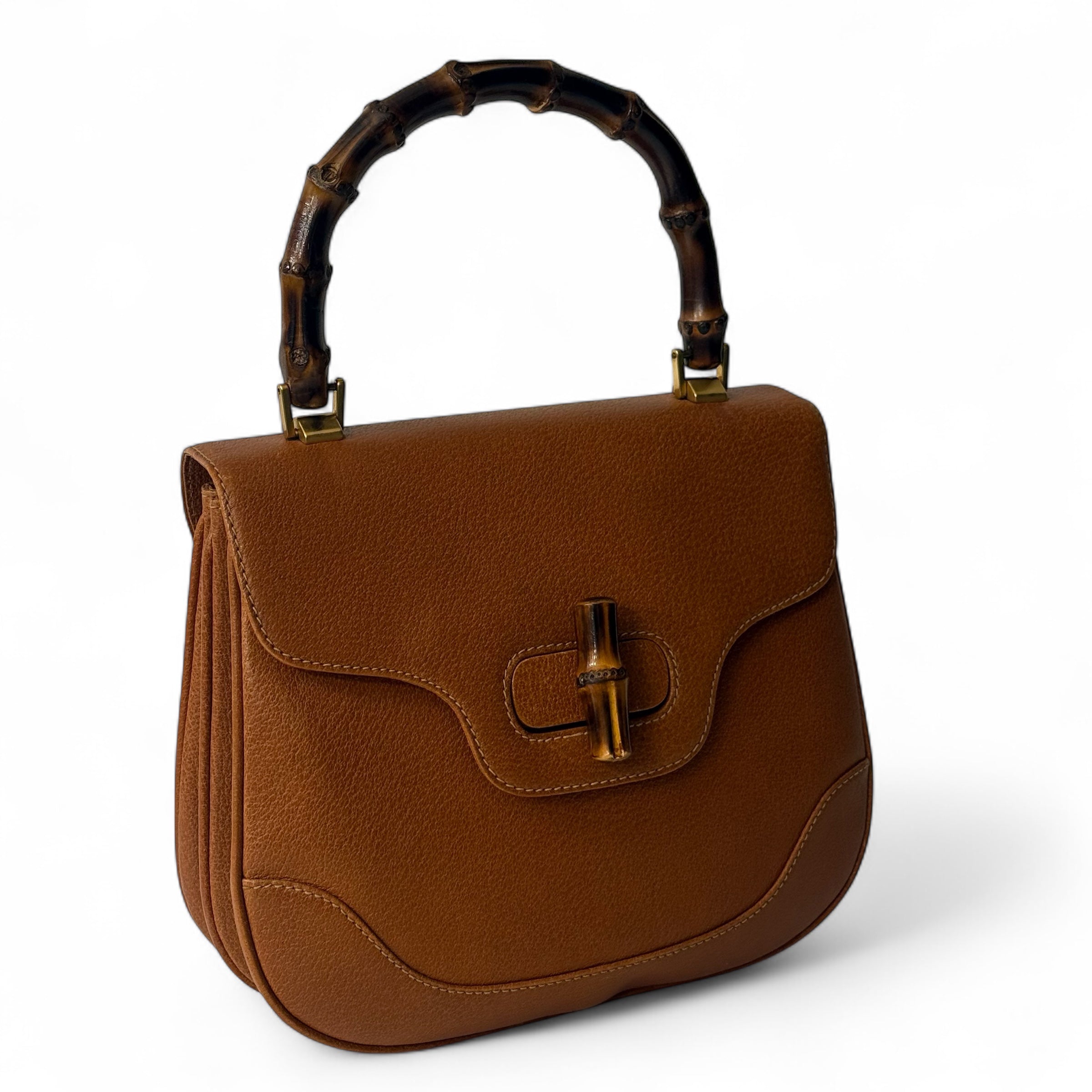 Gucci - Handtasche aus Bambus