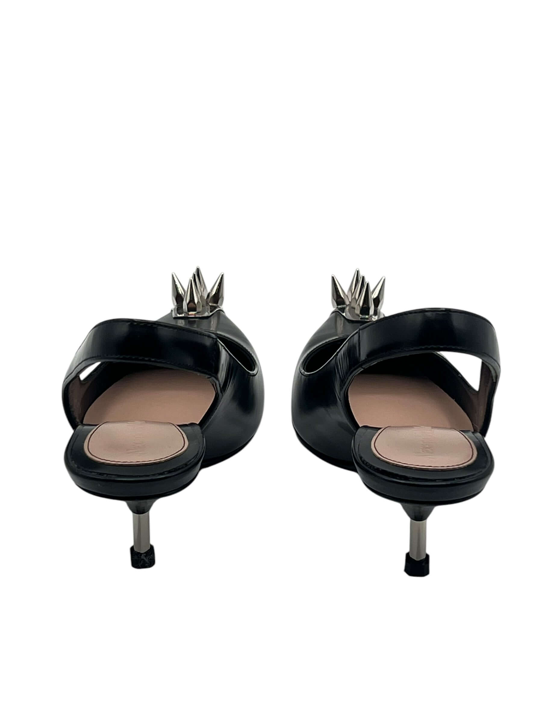 Alexander Mcqueen - Slingback punk studs t 36