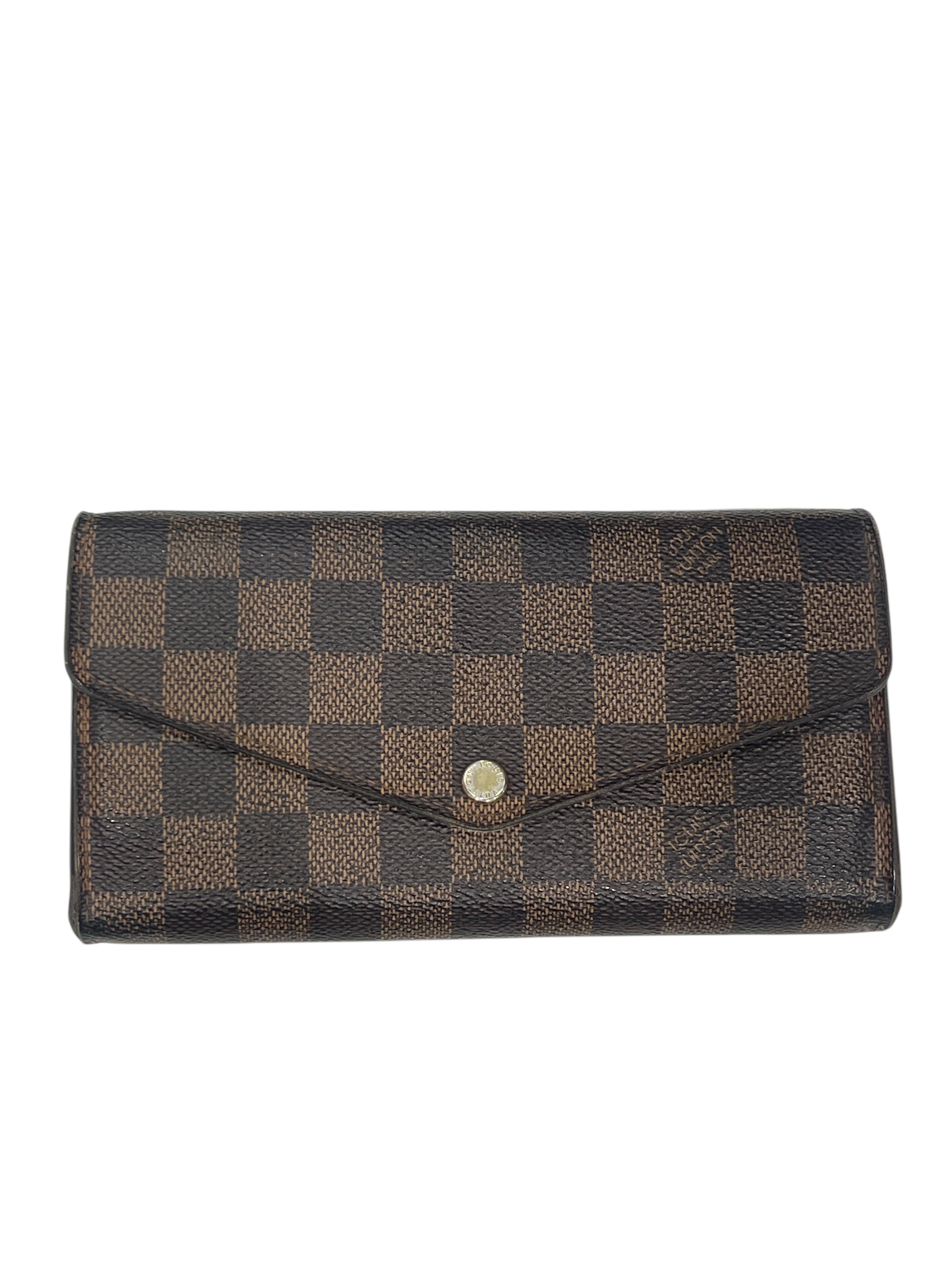 Louis Vuitton - portefeuille Sarah damier ébène