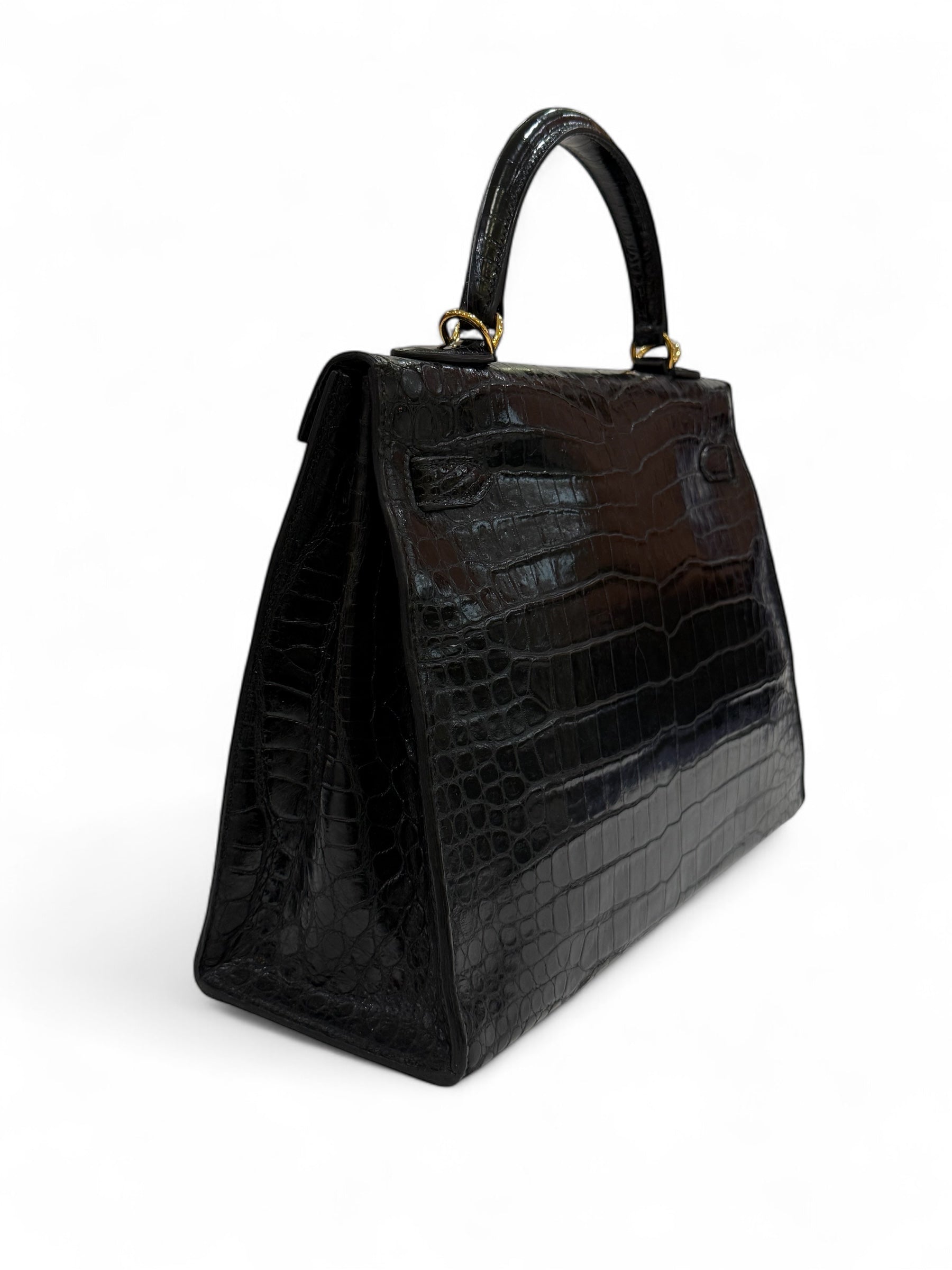 Hermès - Sac Kelly 32 crocodile